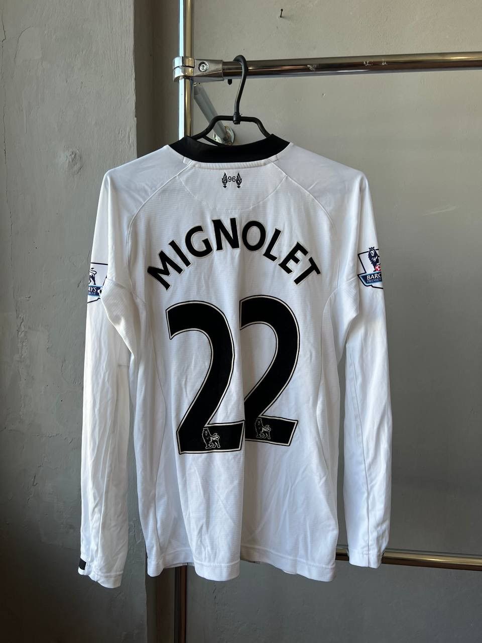 Warrior 2013/14 LIVERPOOL FC #22 MIGNOLET GK SOCCER FOOTBALL JERSEY Size US S / EU 44-46 / 1 - 3 Thumbnail