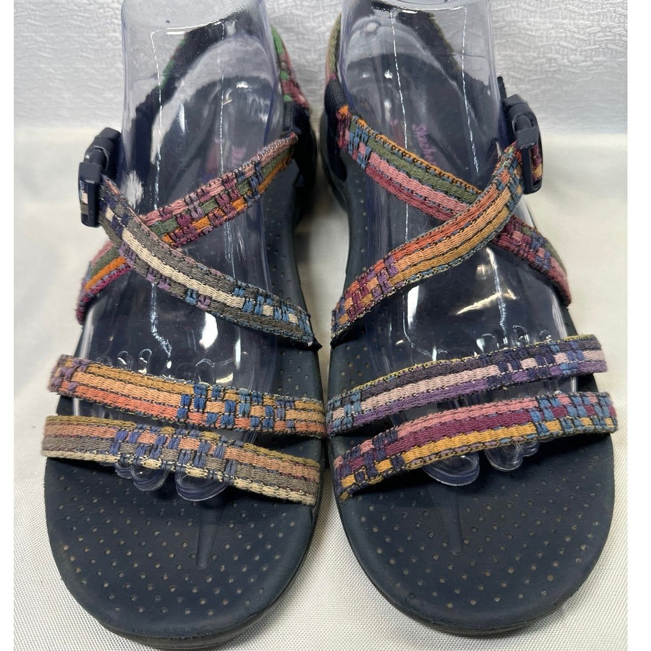 SKECHERS Skechers Reggae Boho Woven Strappy Slingback women sz 10 Size US 10 / IT 40 - 3 Thumbnail