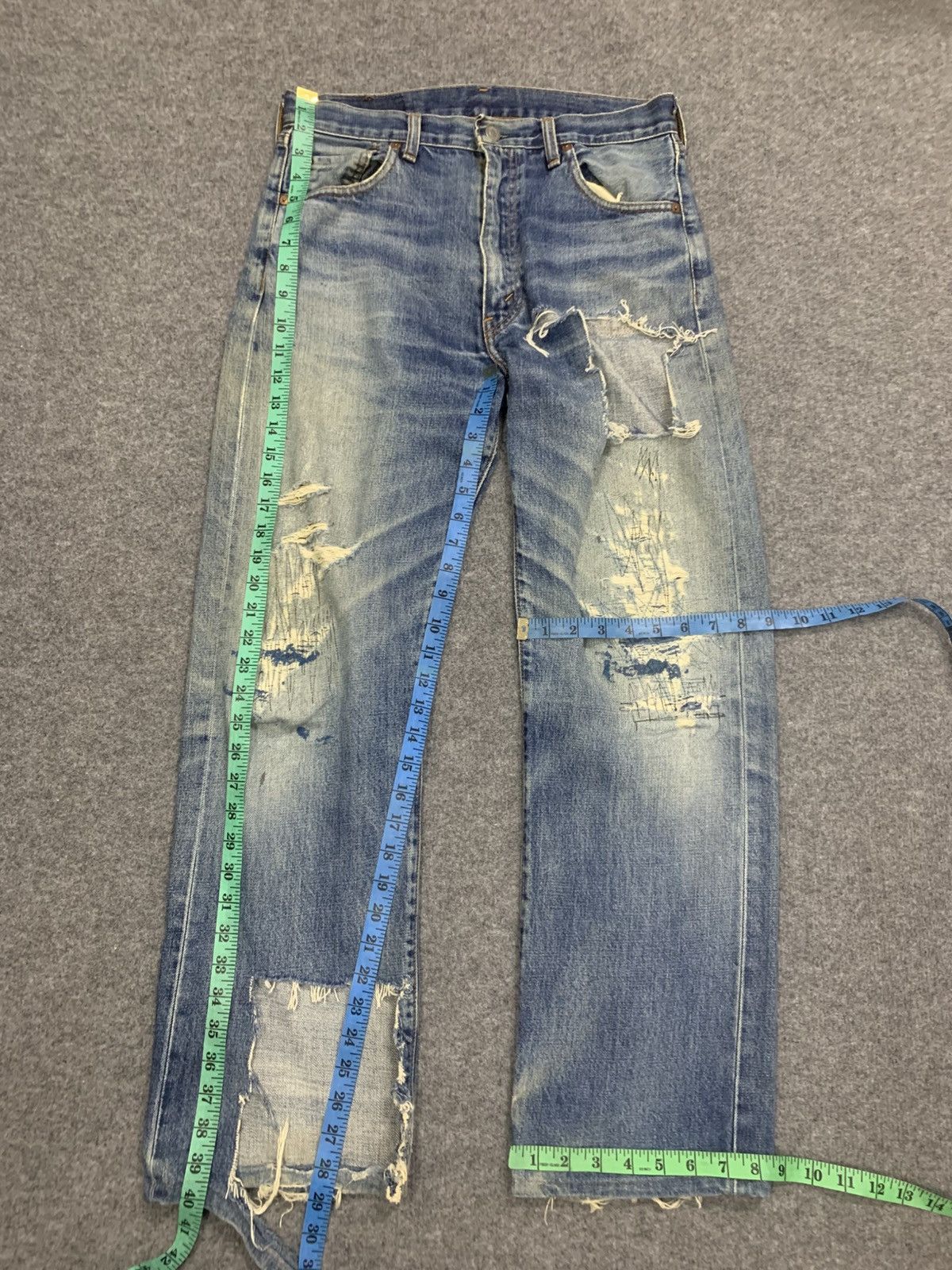 Japanese Brand Grunge 90s Levis 502 BE selvedge. Size US 31 - 3 Thumbnail
