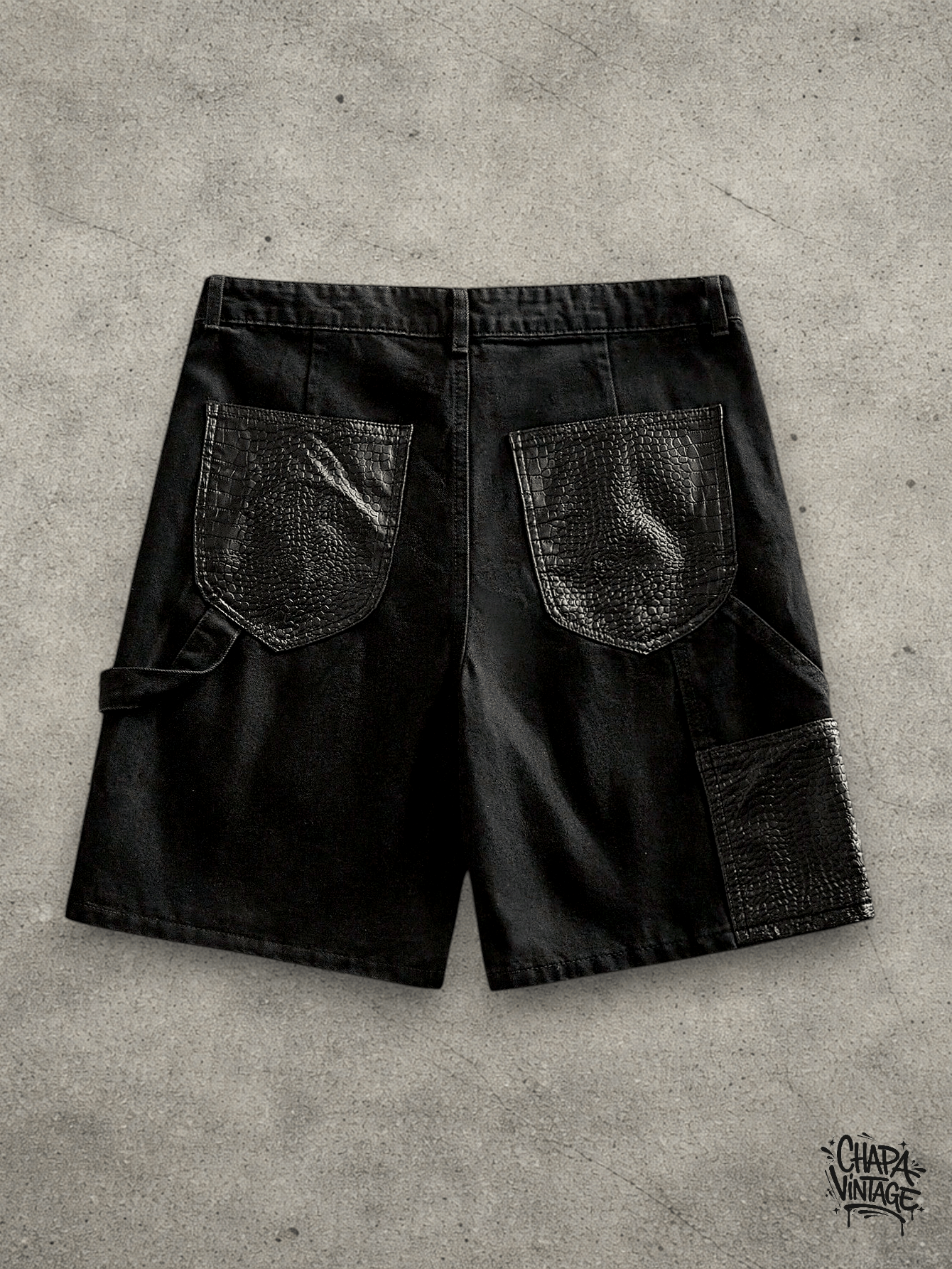 Japanese Brand Avant Garde PU leather shorts Size US 32 / EU 48 - 2 Thumbnail
