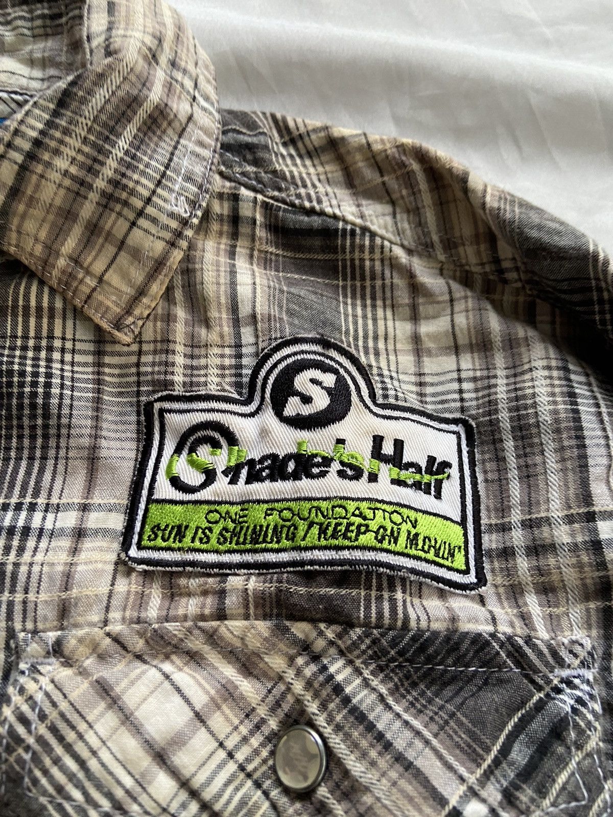 If Six Was Nine SHADE'S LETS GET TOGETHER BUTTON DOWN SHIRT Size US S / EU 44-46 / 1 - 5 Thumbnail
