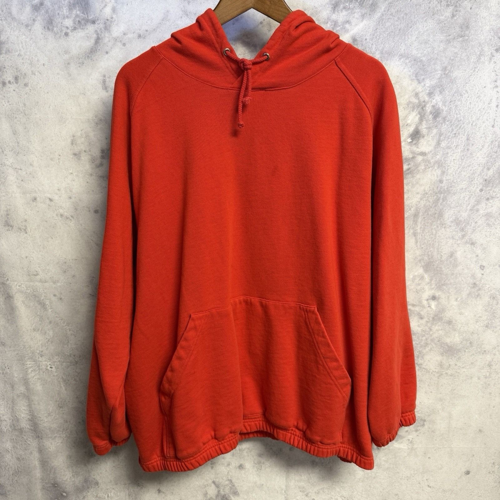 J.Crew J Crew Hoodie Sweatshirt Mens XL Red Baggy Relaxed Made in U Size US XL / EU 56 / 4 - 1 Thumbnail