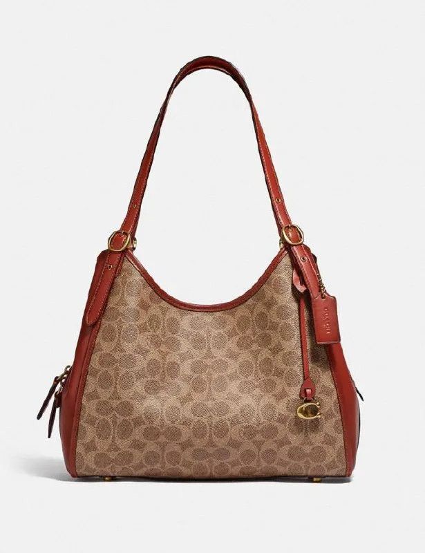 Coach COACH LORI SHOULDER BAG IN SIGNATURE CANVAS Size ONE SIZE - 20 Thumbnail