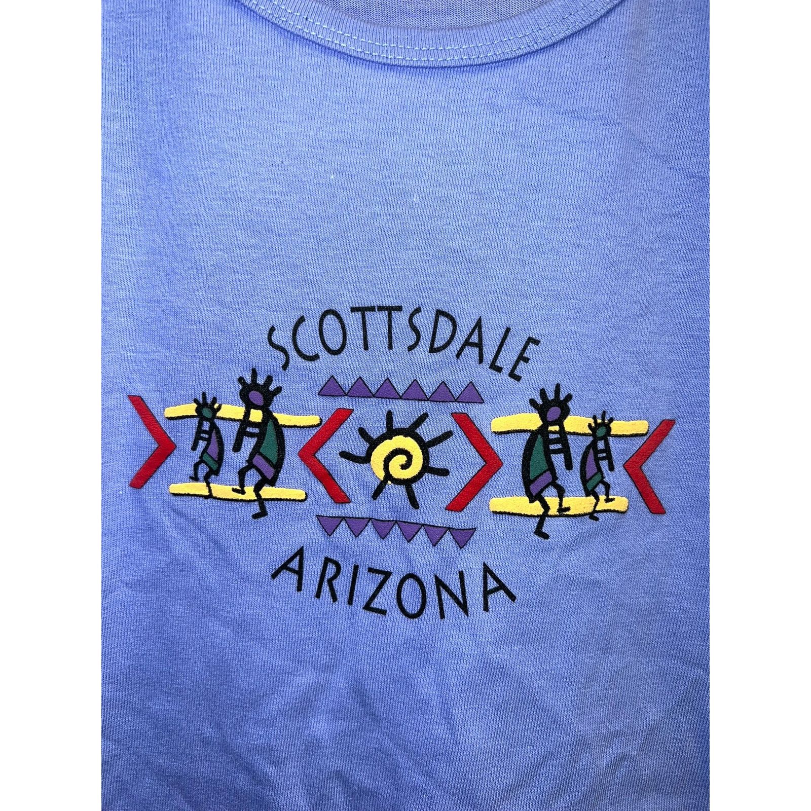 Anvil Women Vintage Arizona Shirt Top Scottsdale Graphic Native M Size M / US 6-8 / IT 42-44 - 3 Thumbnail