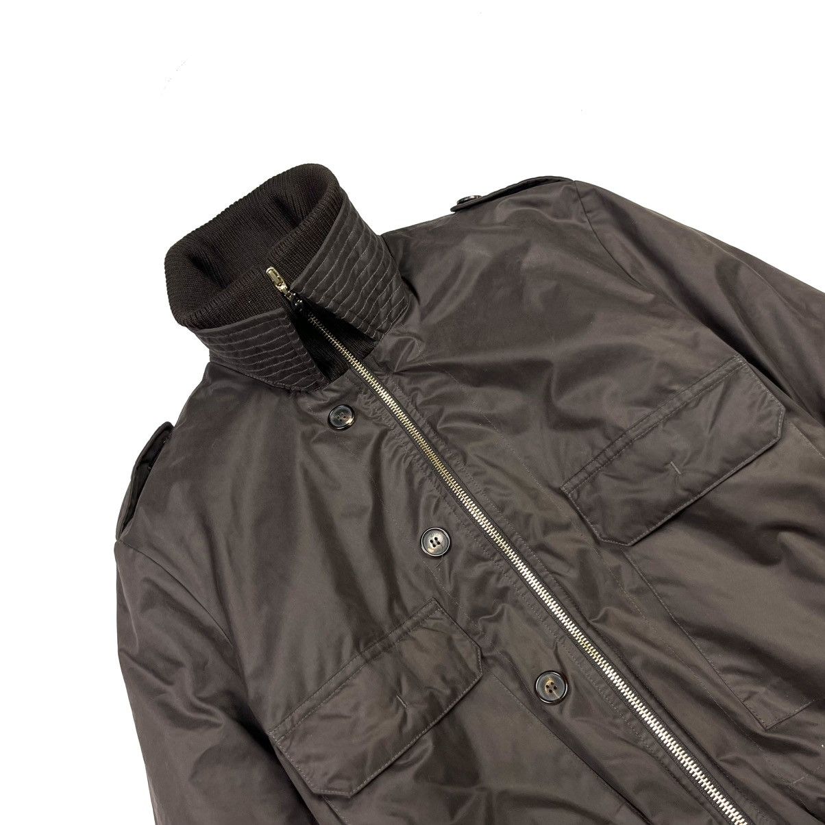 Bogner × Vintage Sonia Bogner Vintage Bomber Jacket Designer Brown Women Size M / US 6-8 / IT 42-44 - 3 Thumbnail