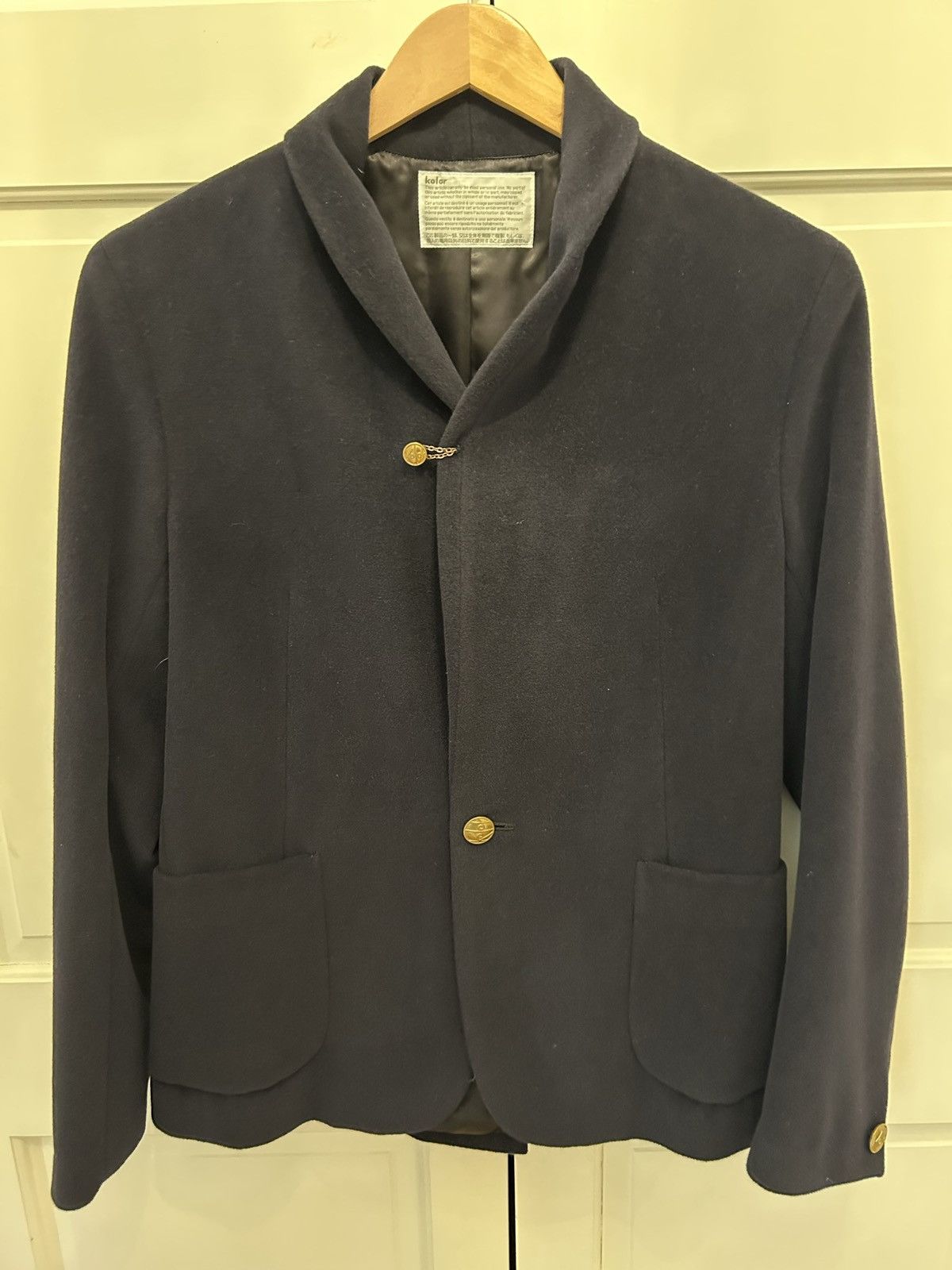 Kolor Jolie cashmere blazer Size 40R - 3 Thumbnail