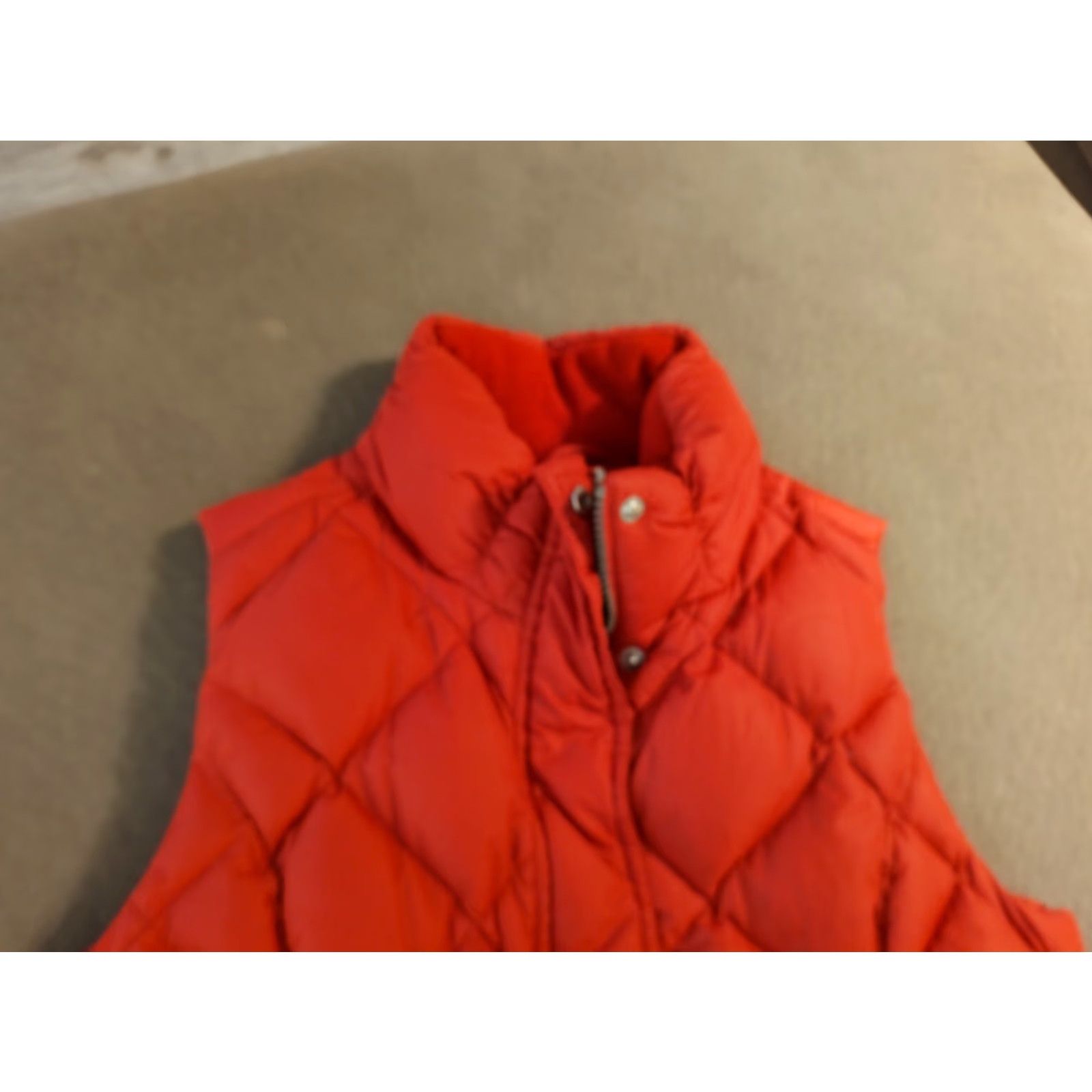 Eddie Bauer Eddie Bauer Puffer Vest M Red Quilted Full Zip EB 700 FP Premium Quality Women Size M / US 6-8 / IT 42-44 - 6 Thumbnail