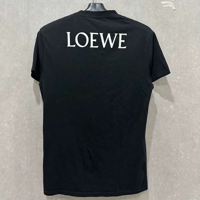 Loewe Loewe Black smiley face logo short sleeve Size XS / US 0-2 / IT 36-38 - 2 Thumbnail