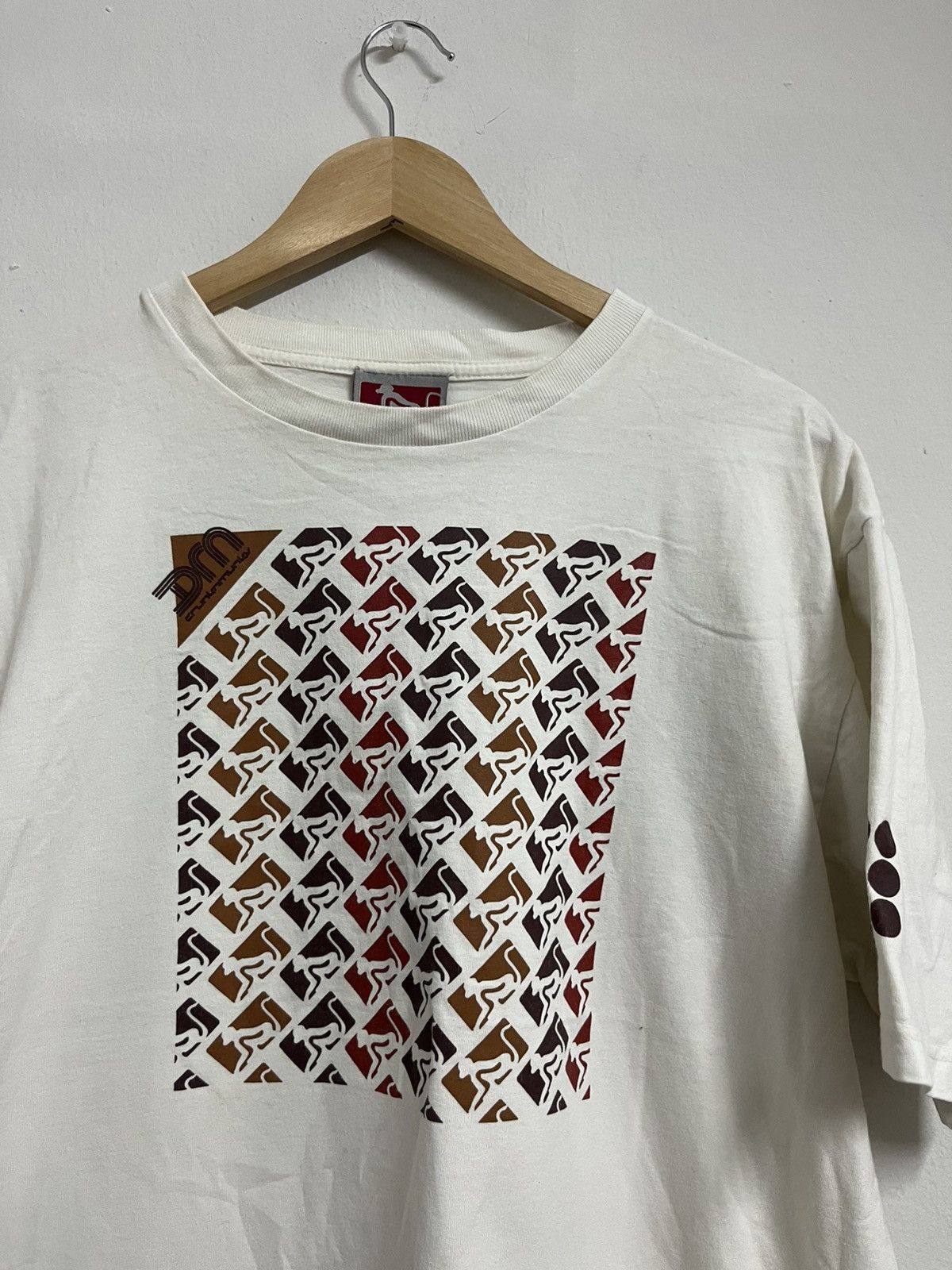 DrunknMunky 💥Vintage 90s Streetwear Drunkn Munky USA Skates Tee Size US L / EU 52-54 / 3 - 2 Thumbnail