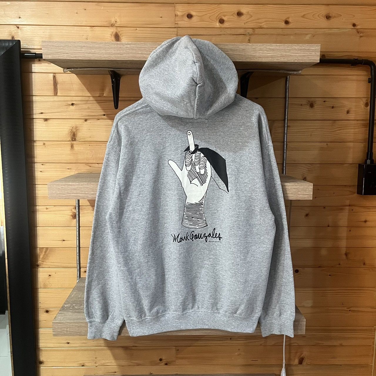 Flip Skateboards × Girl Skateboards MARK GONZALES Hand Pullover Hoodie Size US M / EU 48-50 / 2 - 1 Thumbnail