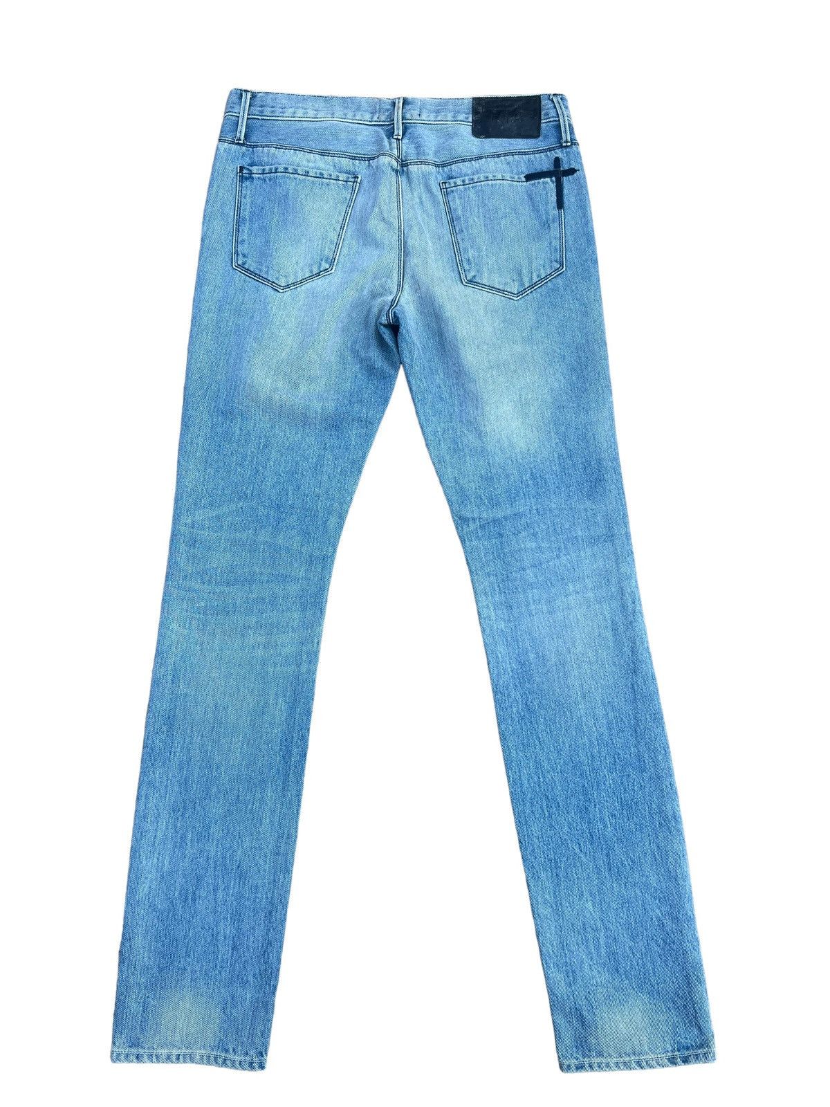 Rta RtA Made in Los Angeles Light Blue Denim Jeans Size US 30 / EU 46 - 2 Thumbnail