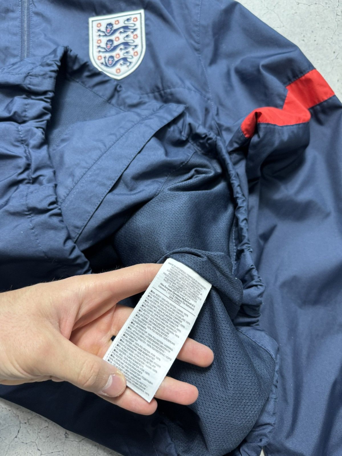 Nike Nike England Team Soccer Nylon Track Suit Jacket Pants Y2K Size US XL / EU 56 / 4 - 7 Thumbnail