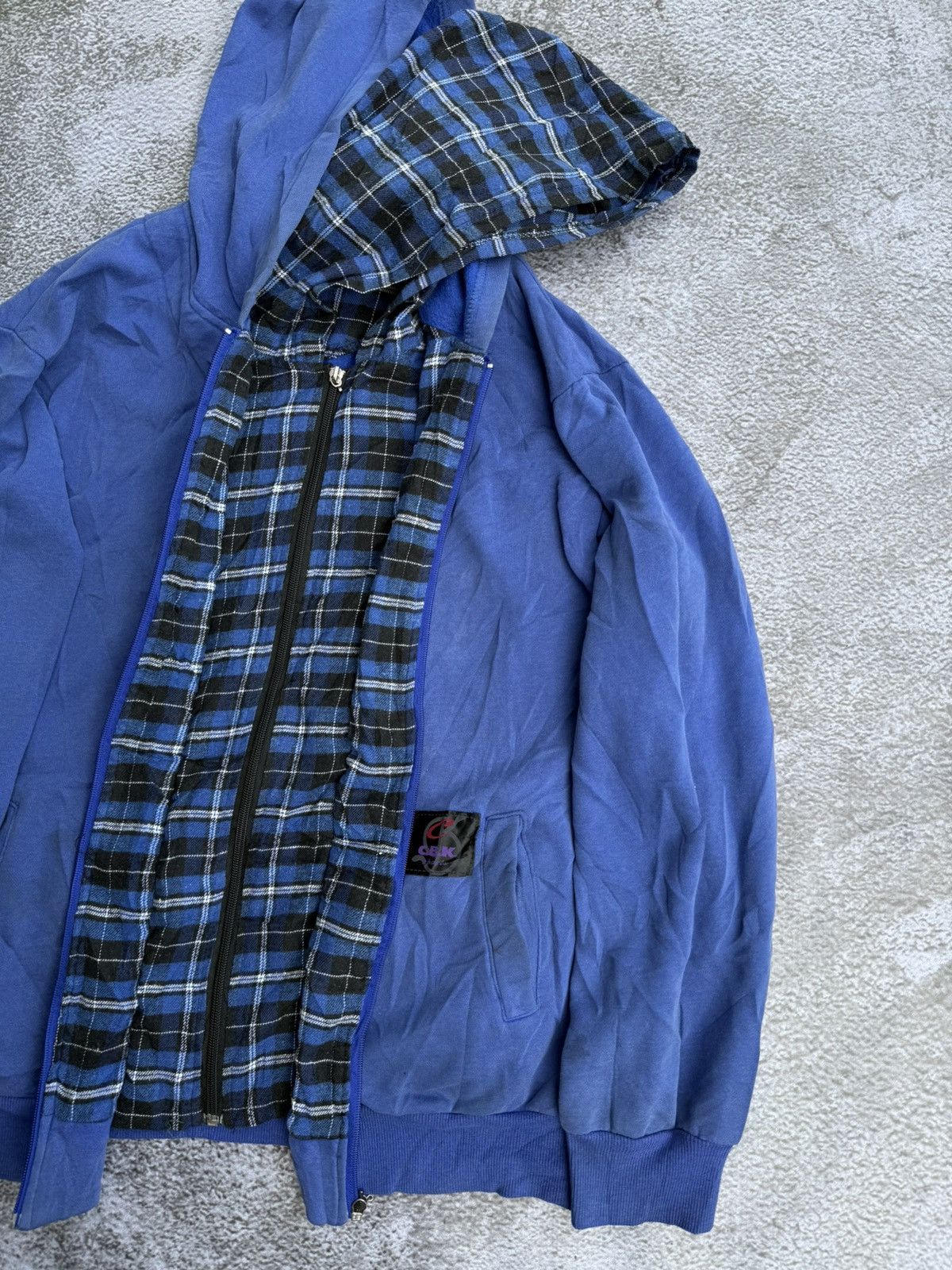 Japanese Brand Double layer zipper hoodie style Ifsixwasnine lgb Size US L / EU 52-54 / 3 - 4 Thumbnail