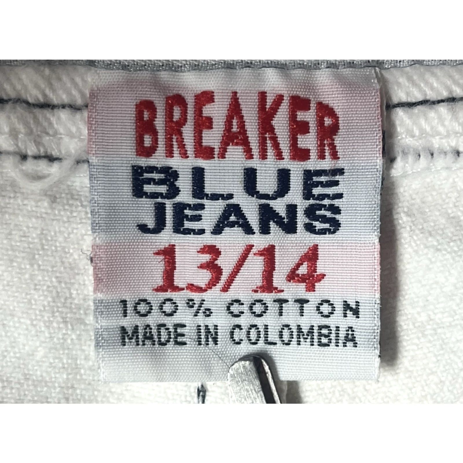 Vintage VINTAGE Breaker White Denim Shorts Lace Up Cotton 13/14 Women Size 34" / US 12 / IT 48 - 7 Thumbnail