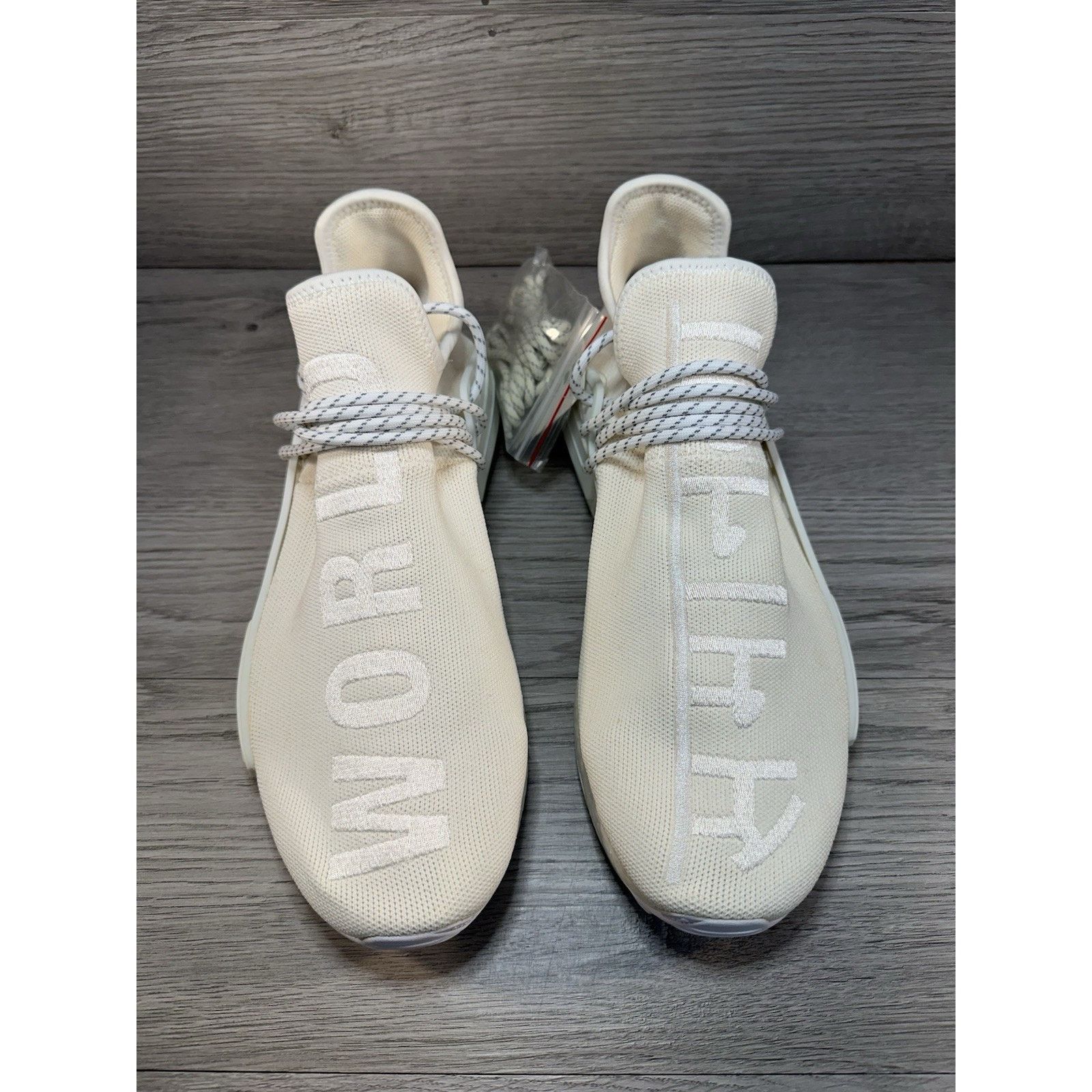 Adidas Pharrell x Adidas NMD Human Race Trail Blank Canvas Size 13 Size US 13 / EU 46 - 3 Thumbnail