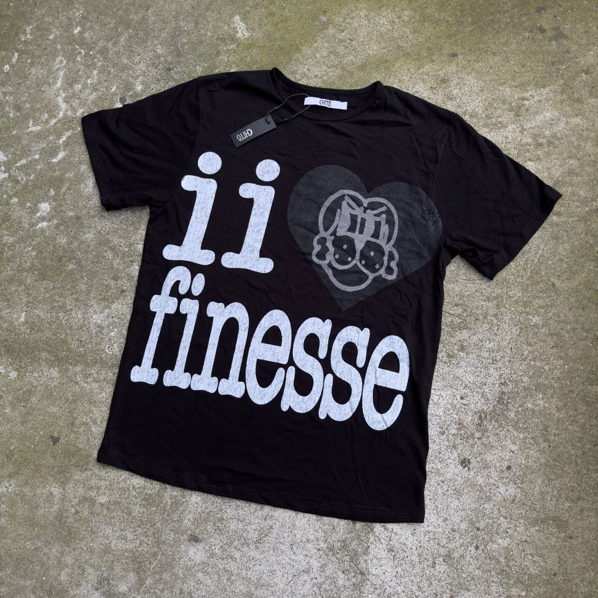Chito CHITO I HEART FINESSE TEE OVERSIZED Size US XS / EU 42 / 0 - 2 Thumbnail