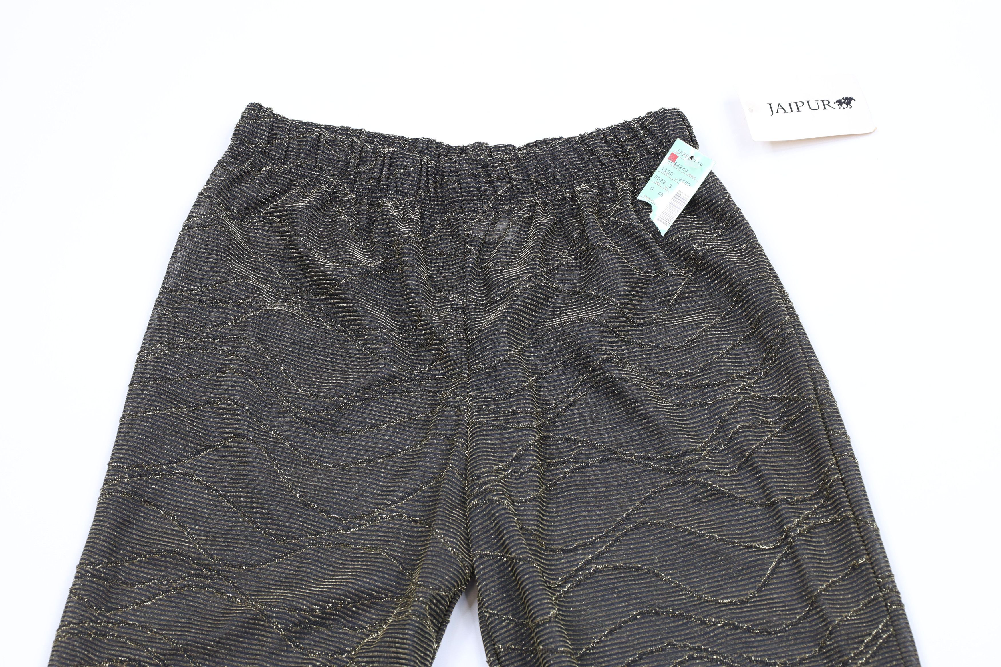 Vintage Deadstock Vintage 90s Streetwear Striped Pants Gold USA Size 24" / US 00 / IT 34 - 2 Thumbnail