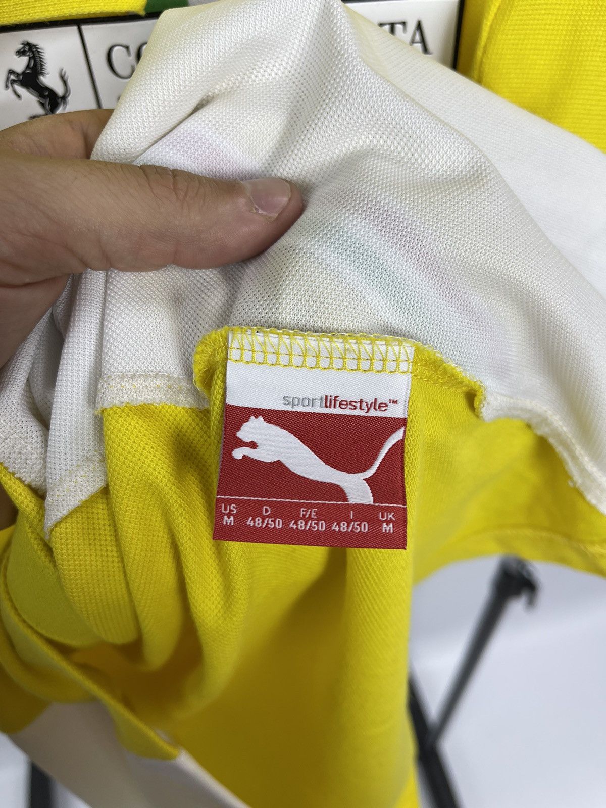 Puma Ferrari Puma Polo Shirt Men's Corso Pilota Sport size M Size US M / EU 48-50 / 2 - 4 Thumbnail
