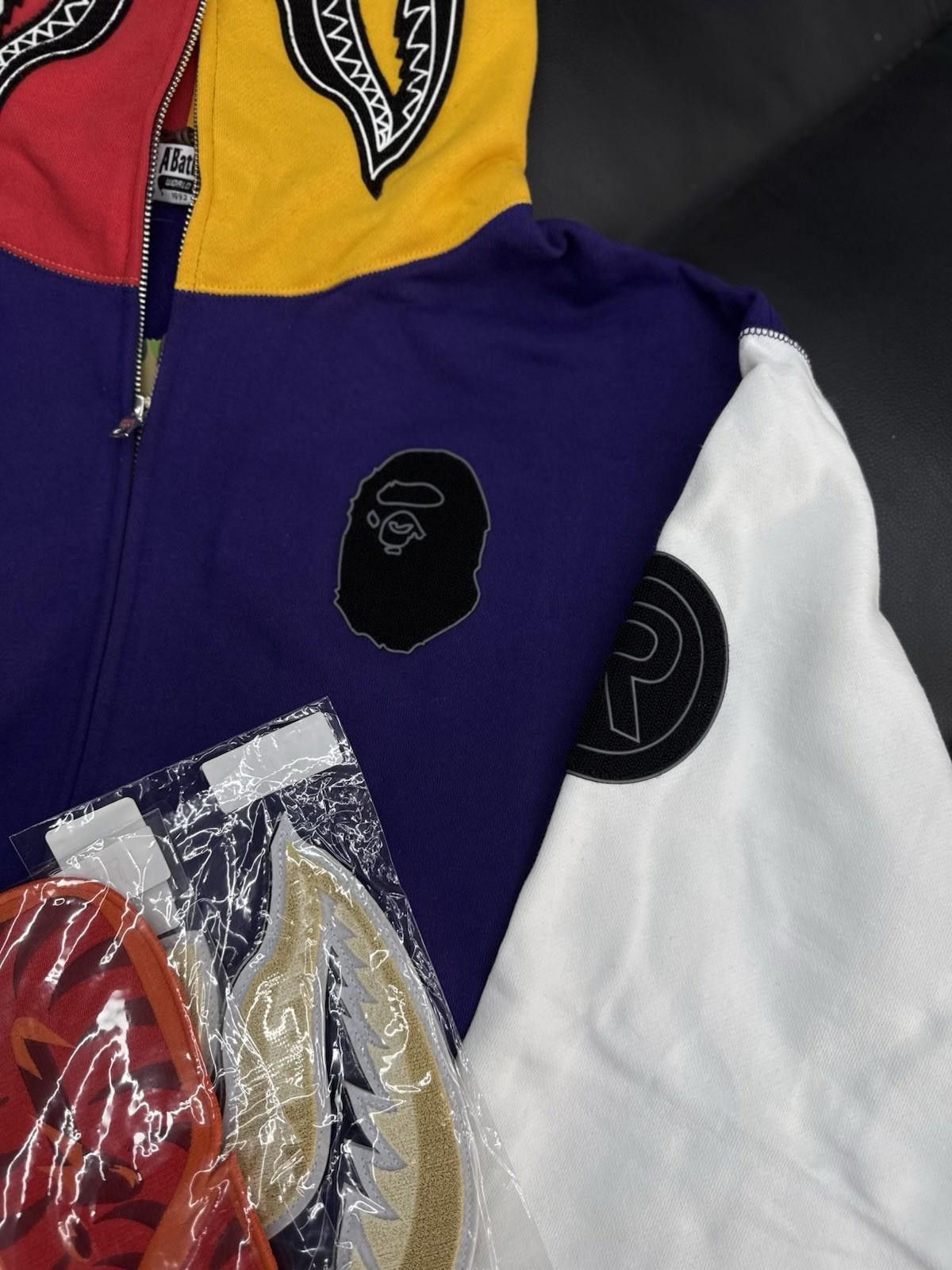 Bape Size XL BAPE Full Zip Hoodie A Bathing Ape NEW Patches Size US XL / EU 56 / 4 - 5 Thumbnail
