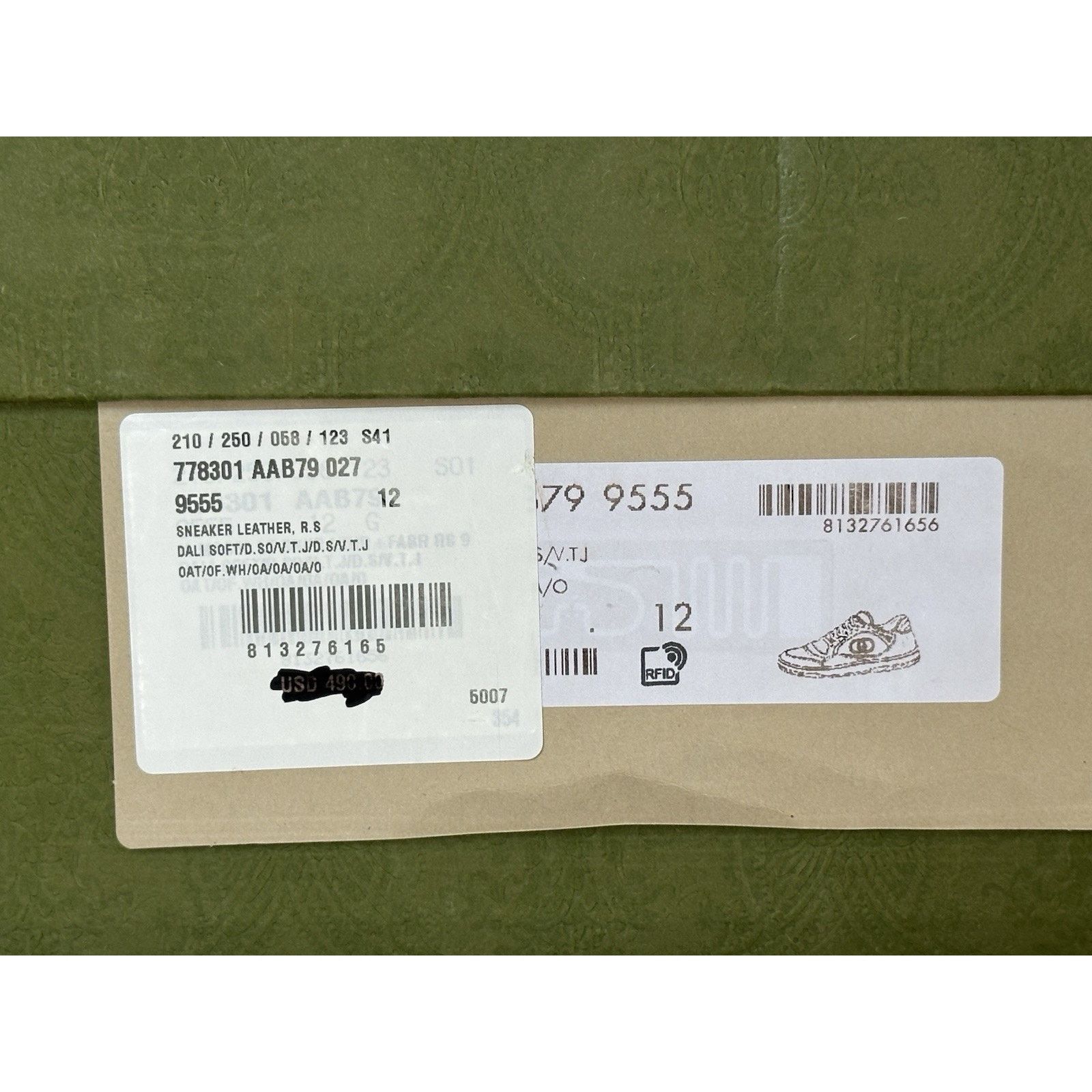 Gucci Gucci Dali Soft Gray/White Leather Sneakers 12.5 US 778301 Size US 12.5 / EU 45-46 - 17 Thumbnail