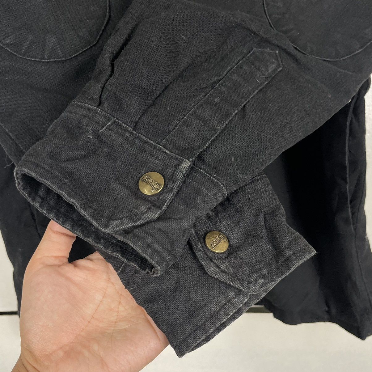 Dickies 🔥DICKIES BUTTON CHORE WORKER HOODIE JACKET Size US M / EU 48-50 / 2 - 7 Thumbnail