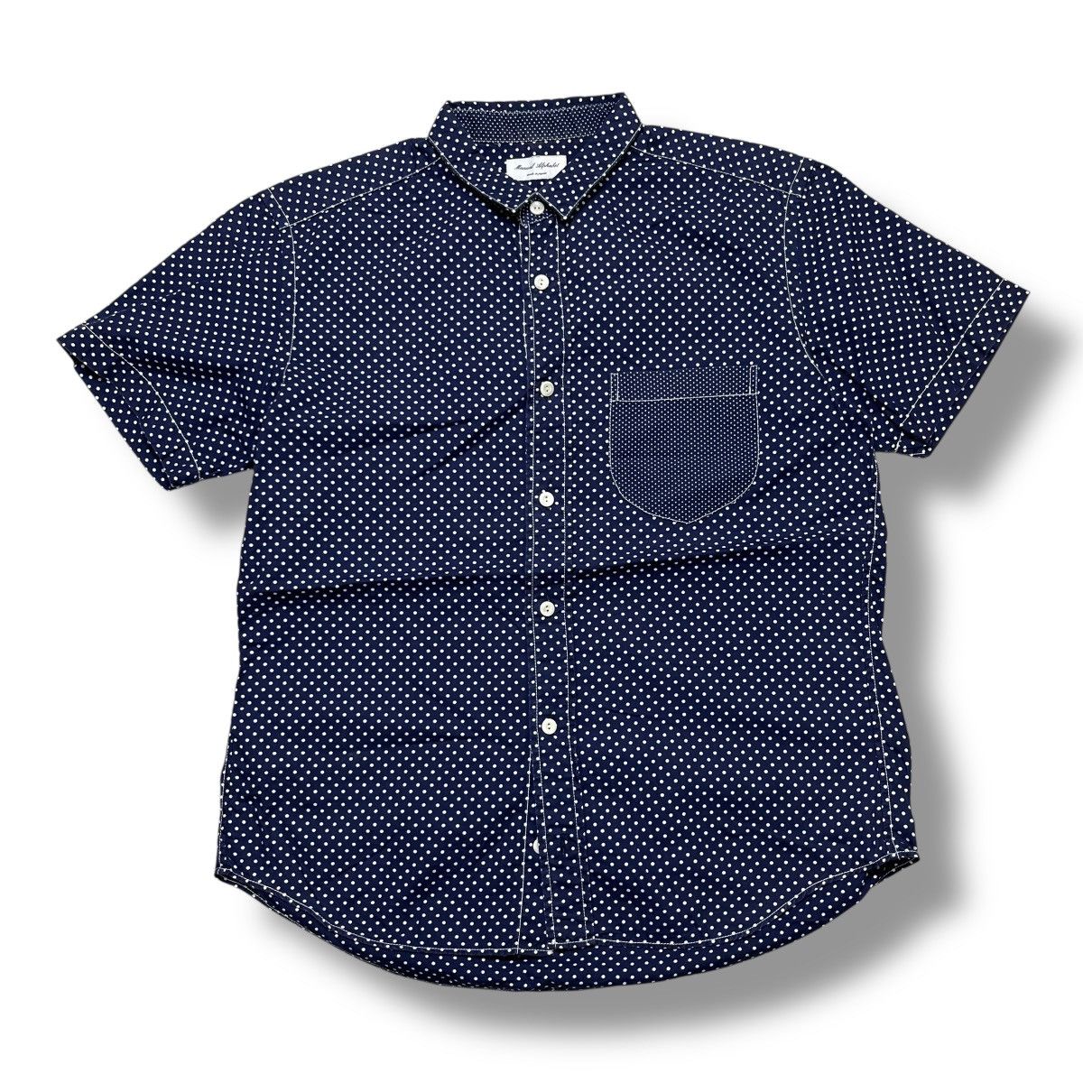 Manual Alphabet Manual Alphabet Polka short sleeve button ups shirt Size US M / EU 48-50 / 2 - 1 Thumbnail
