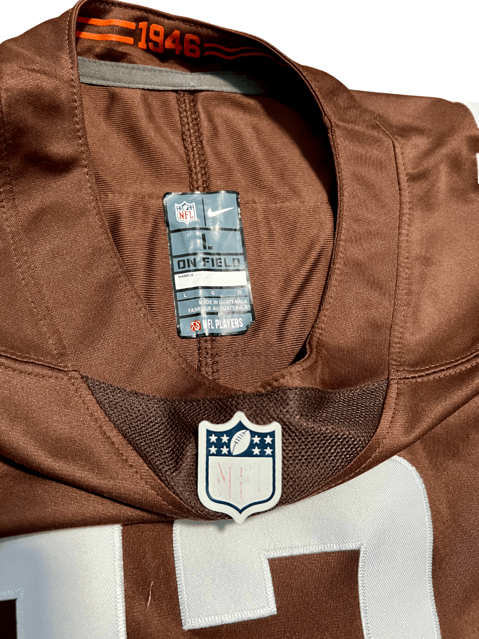 Nike Odell Beckham Jr. Cleveland Browns Nike Embroidered Jersey Size US L / EU 52-54 / 3 - 5 Thumbnail