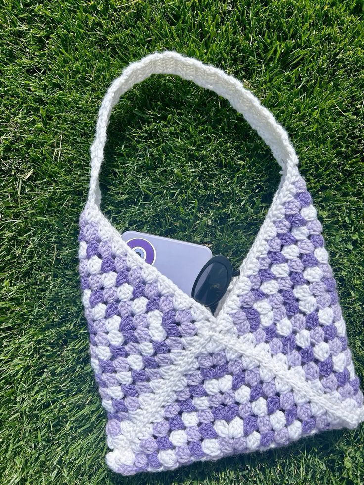 Other Granny Square Shoulder Bag Size ONE SIZE - 3 Thumbnail