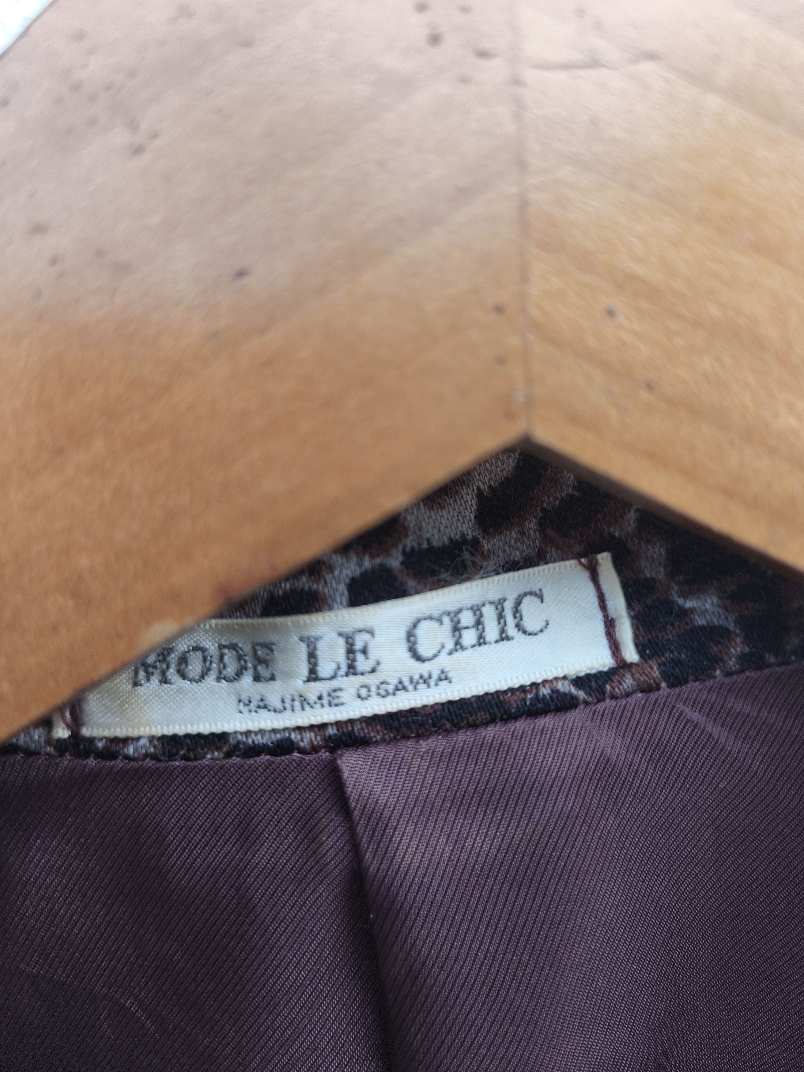 Vintage Vintage Mode LE Chic jacket full print Size US M / EU 48-50 / 2 - 7 Thumbnail