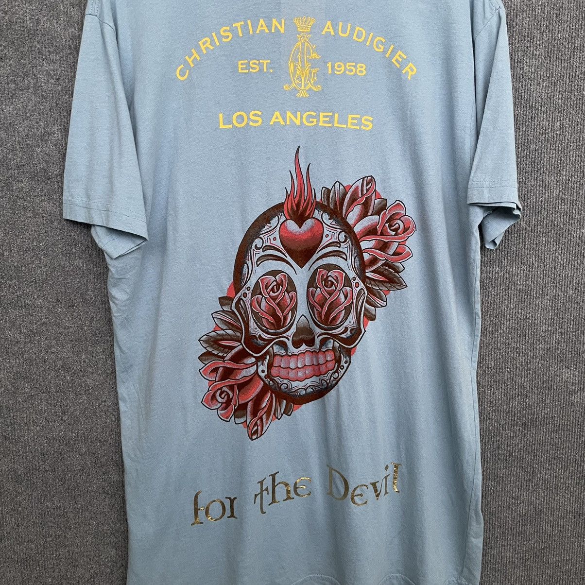 Affliction × Christian Audigier × Ed Hardy Christian Audigier Sympathy T Shirt Made in USA Size US L / EU 52-54 / 3 - 5 Thumbnail