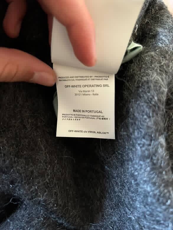 Off-White Off-White Mohair Knit Sweater Size US S / EU 44-46 / 1 - 11 Thumbnail
