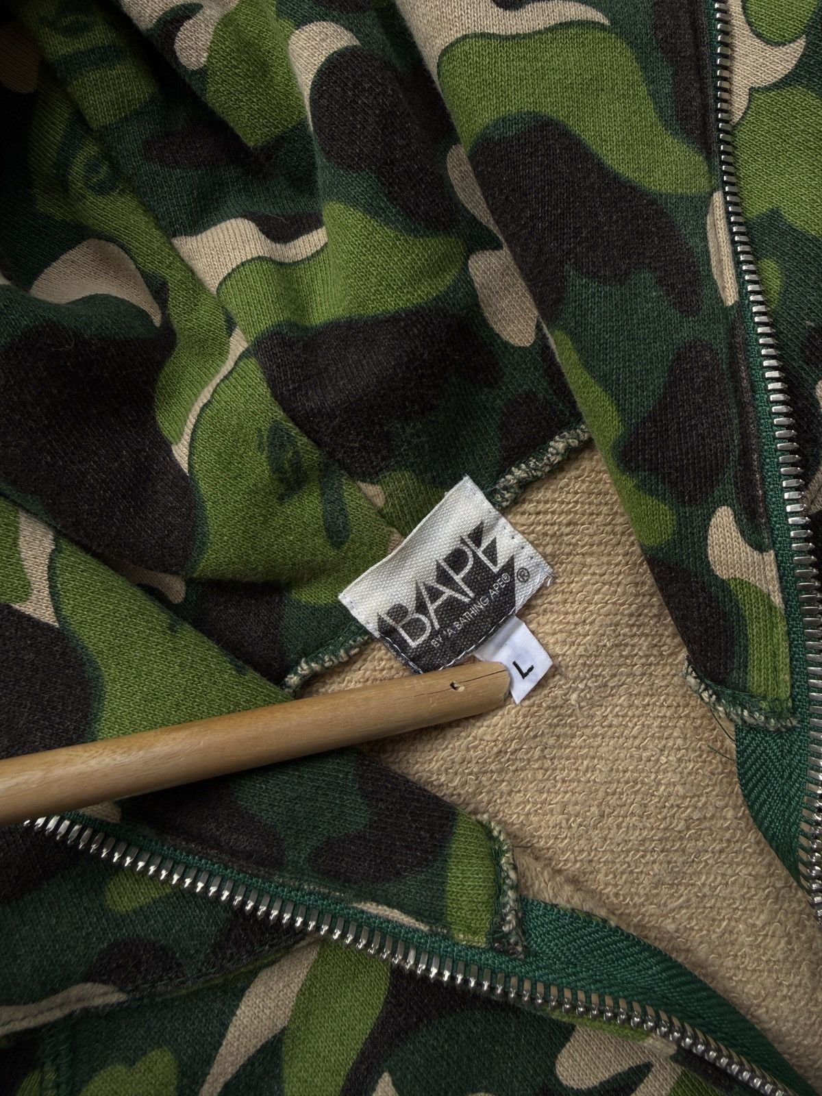 Bape BAPE ABC Camo Full Zip Green Large Size US L / EU 52-54 / 3 - 7 Thumbnail