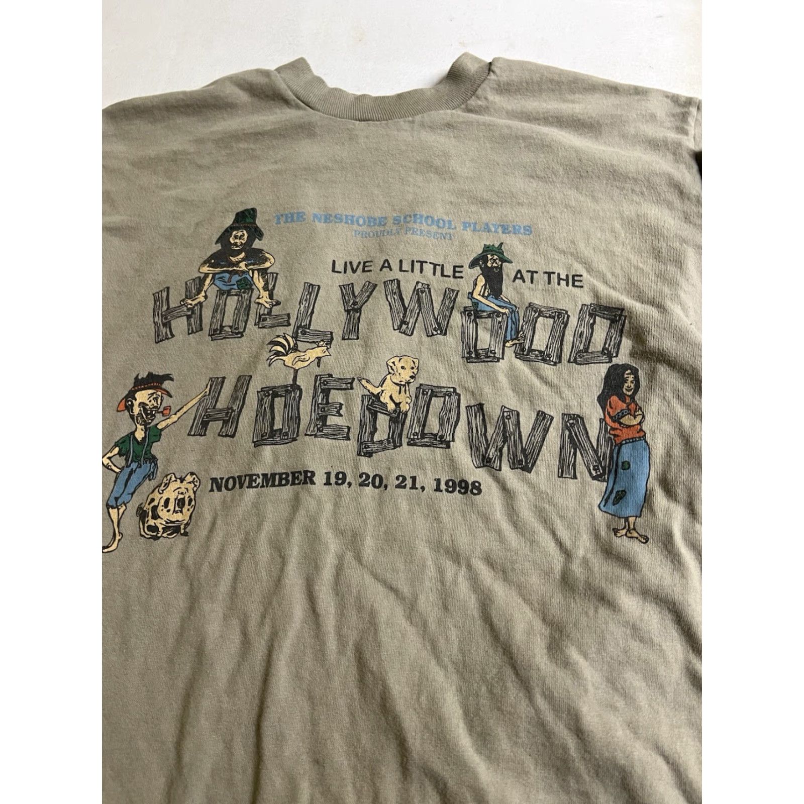 Fruit Of The Loom VINTAGE Fruit of the Loom T-Shirt Vermont M Brown Crew Neck Short Sleeve Men School 98 Hoedown Neshibe Game Players Size US M / EU 48-50 / 2 - 6 Thumbnail