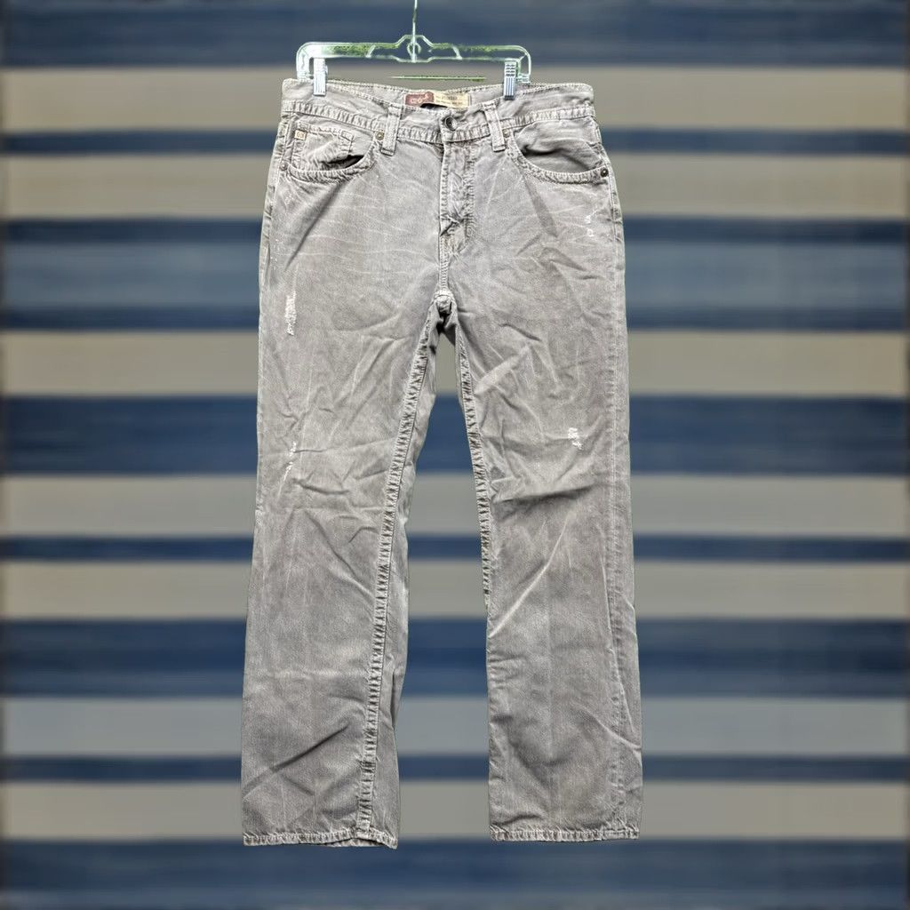 Vintage BIG STAR Buckle Jeans Regular Bootcut Denim 36 Mens 36L Gray Cotton 5-Pocket Inseam 34" Mid Rise Vintage No Size US 36 / EU 52 - 1 Thumbnail