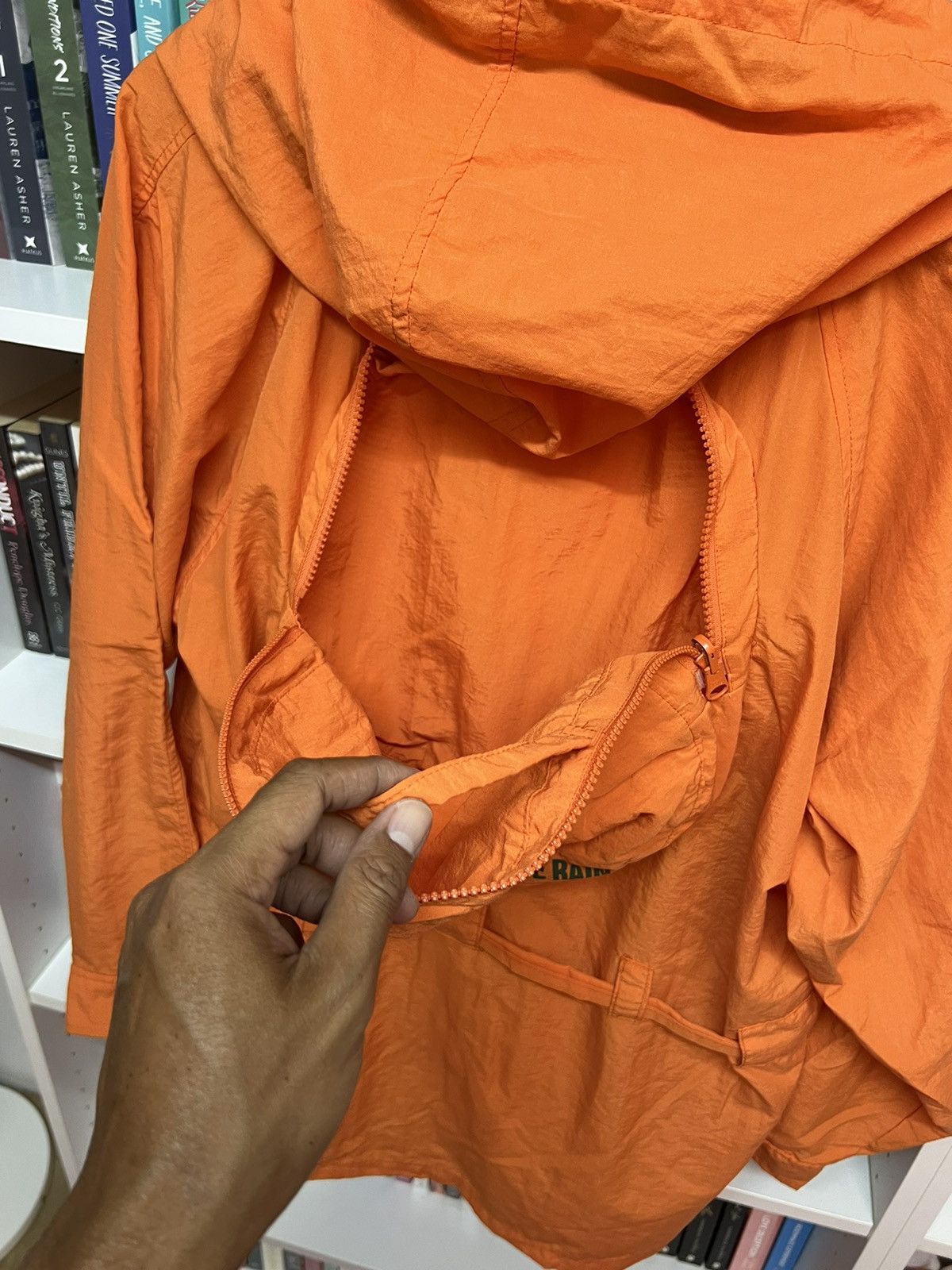 Vintage 2 in 1 Anorak Windbreaker ( Jacket + Bag ) Size US L / EU 52-54 / 3 - 10 Thumbnail