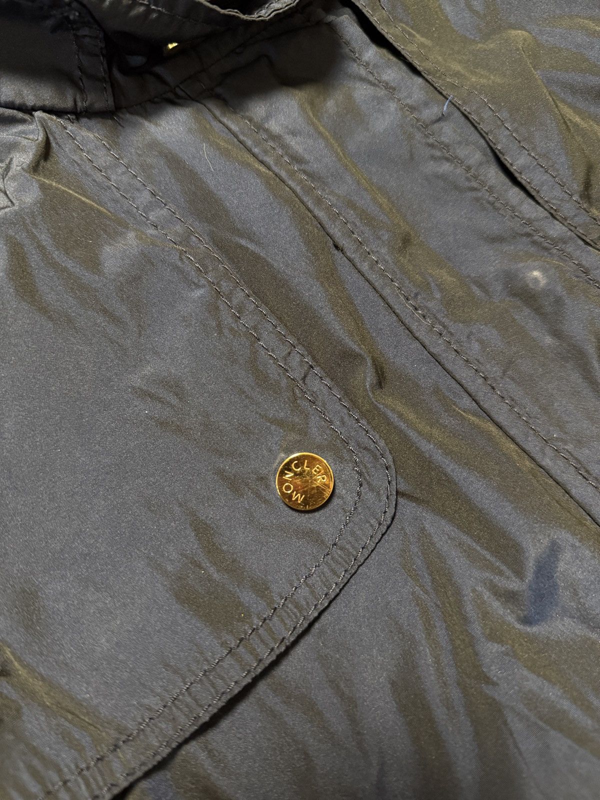 Moncler Moncler Vintage Nylon Zip Up Jacket Size M / US 6-8 / IT 42-44 - 21 Thumbnail