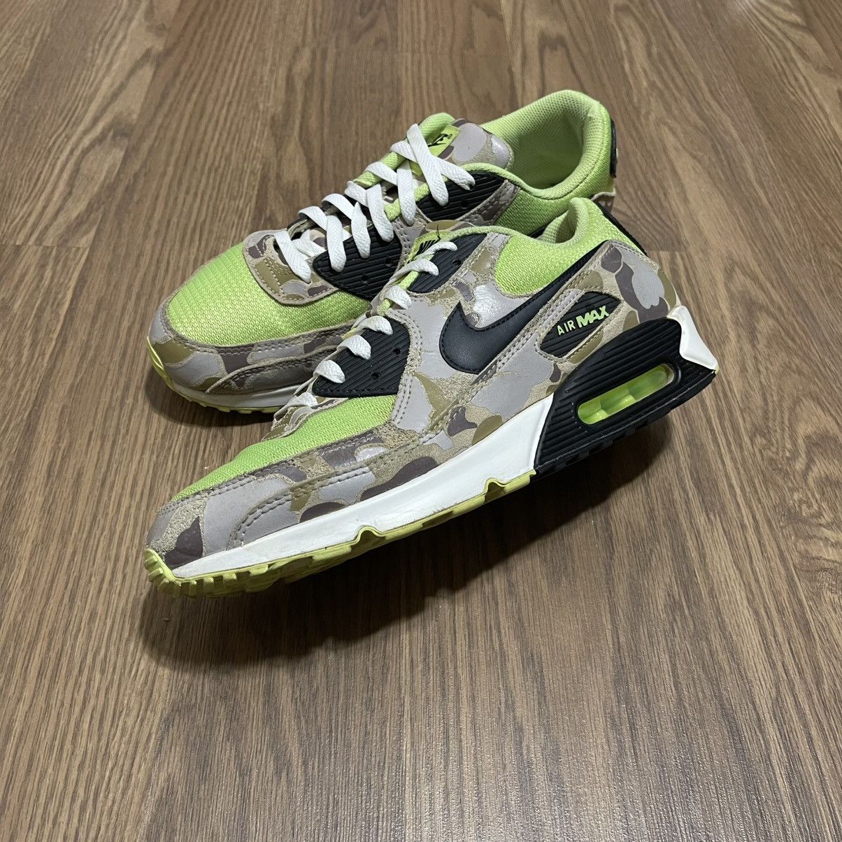 Nike Nike Air Max 90 Ghost Green Camo CW4039-300 Men's Size 11 Size US 11 / EU 44 - 1 Thumbnail