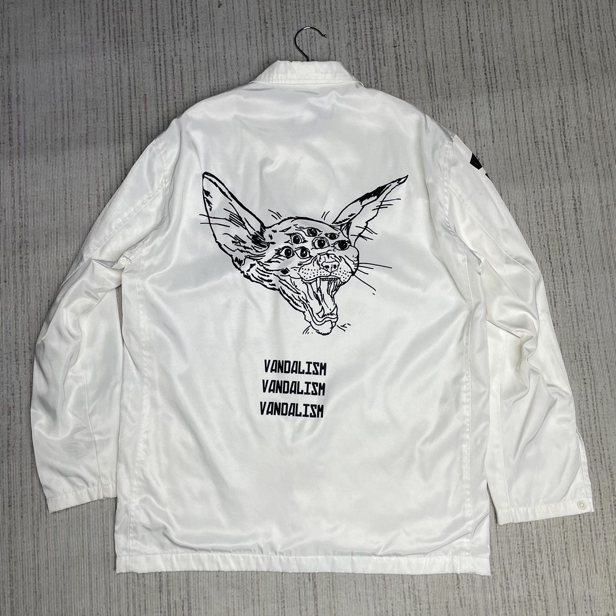 If Six Was Nine Japanese Brand Rovtski VANDALISM coach Jacket Size US L / EU 52-54 / 3 - 4 Thumbnail