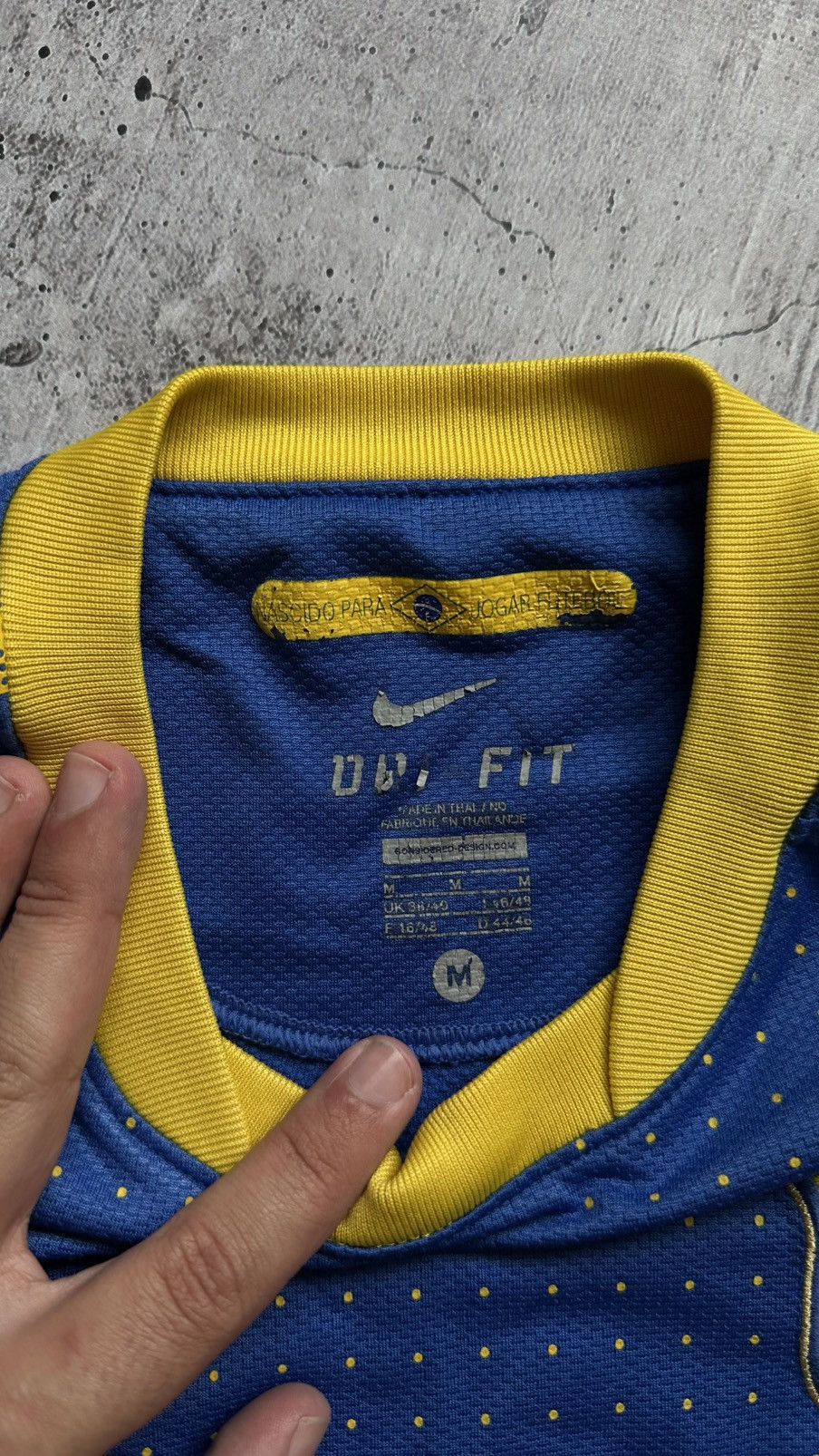 Nike 2010/11 Nike Brazil National Team Vintage Away Soccer Jersey Size US M / EU 48-50 / 2 - 8 Thumbnail