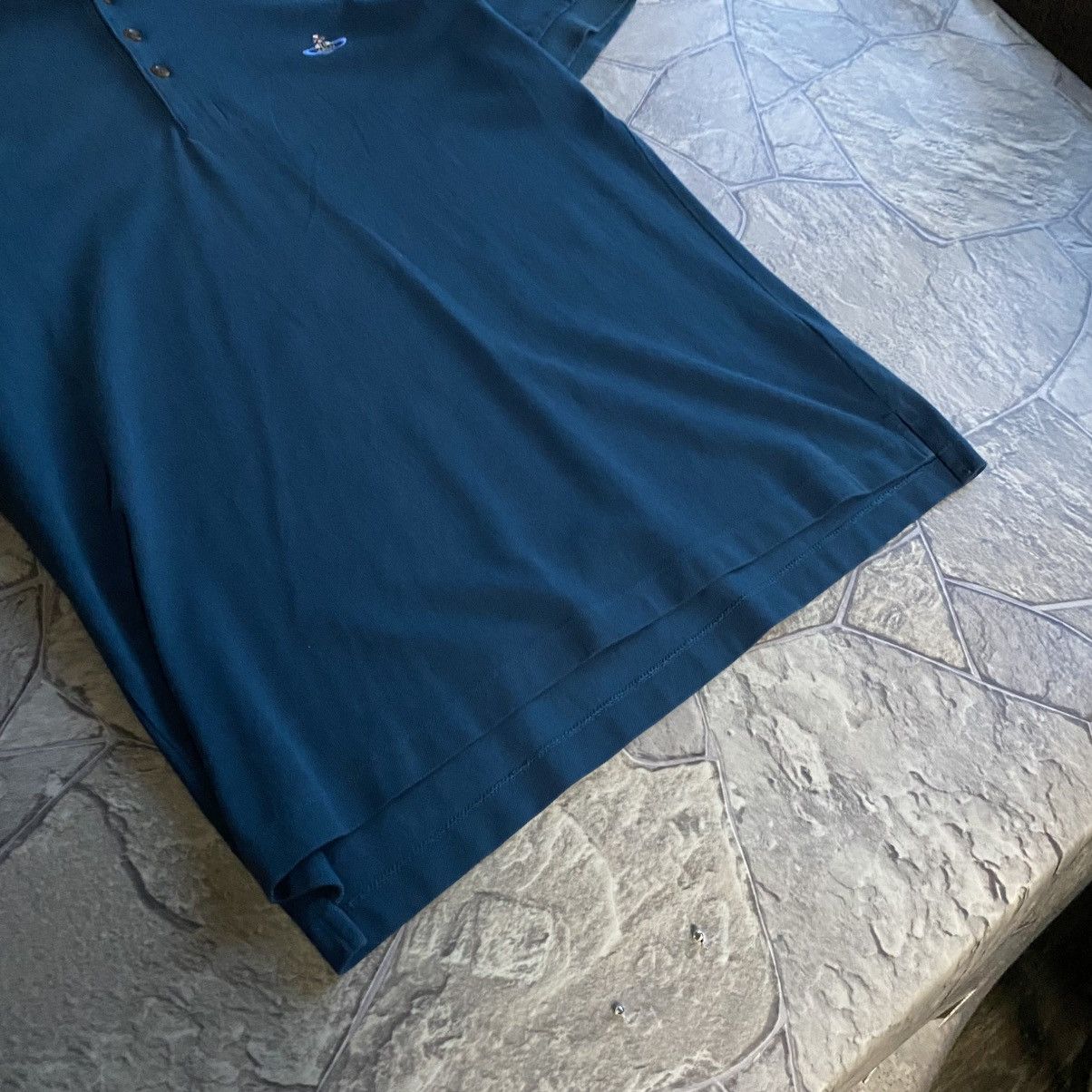 Vivienne Westwood Vivienne Westwood Polo T-Shirt Vintage Small Orb Logo Luxury Size US XL / EU 56 / 4 - 6 Thumbnail