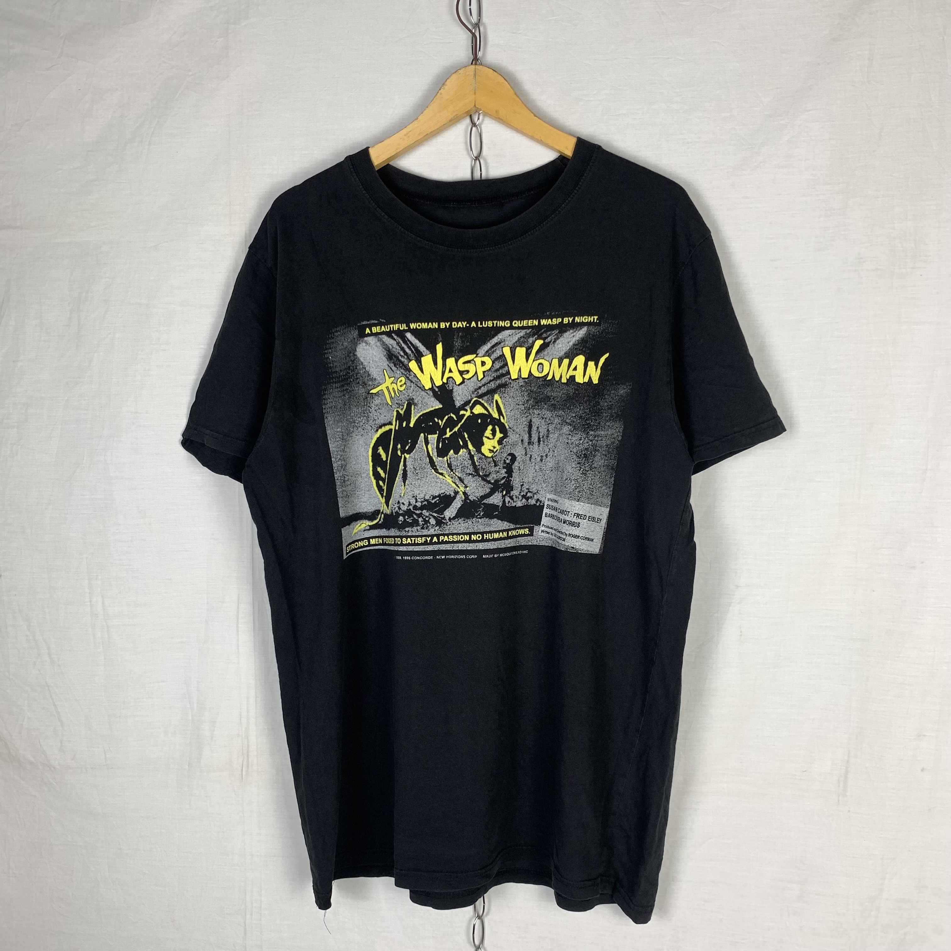 Vintage The Wasp Woman Movie Tshirt by Mosquito Head