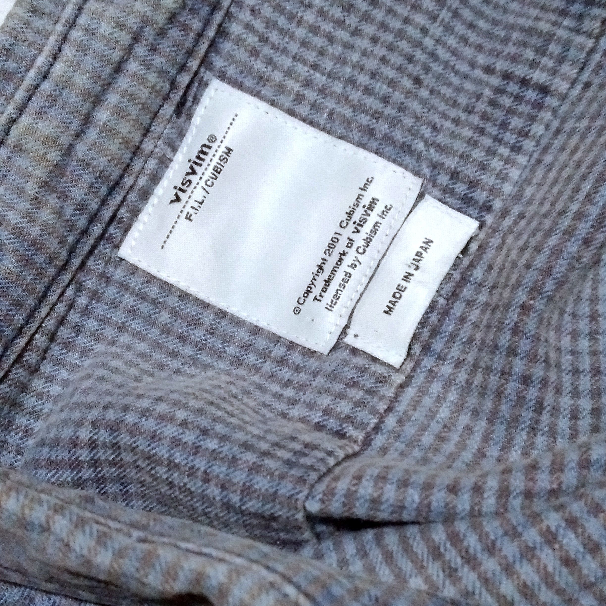 Visvim Visvim Long Rider Indigo Check SS14 Size US S / EU 44-46 / 1 - 4 Thumbnail