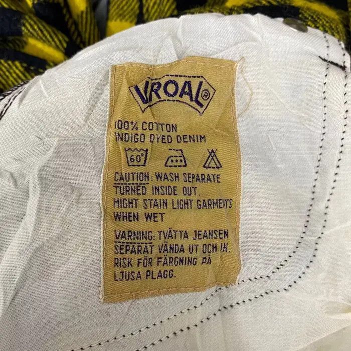 Japanese Brand Vtg VROAL JAPAN Tartan Nova Checks Pant Trouser Workwear Size 24" / US 00 / IT 34 - 9 Thumbnail