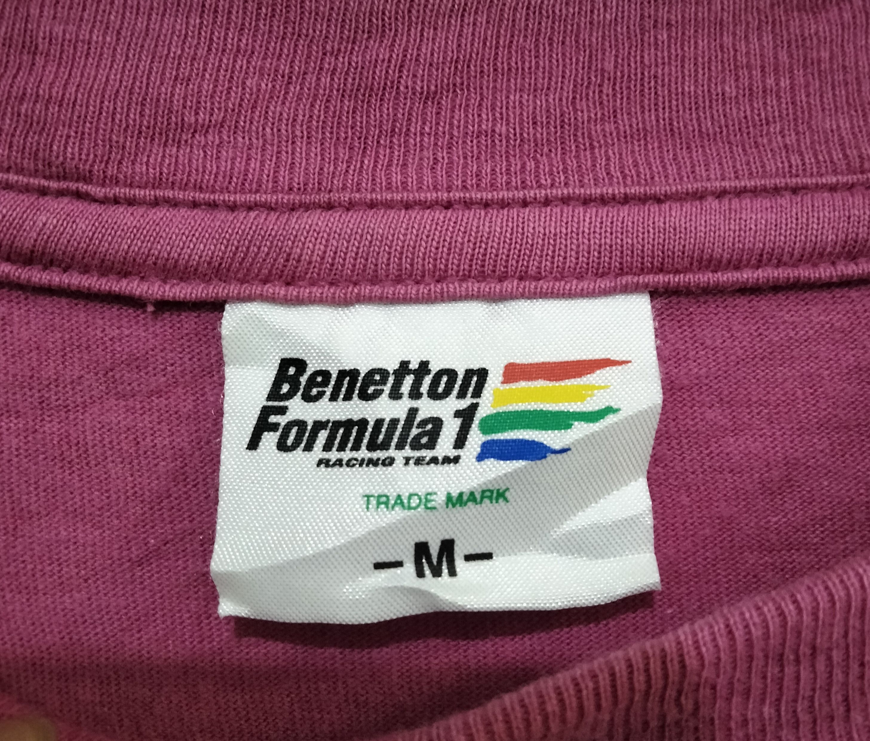 Benetton Benetton Formula 1 Logo T Shirt Size US M / EU 48-50 / 2 - 3 Thumbnail