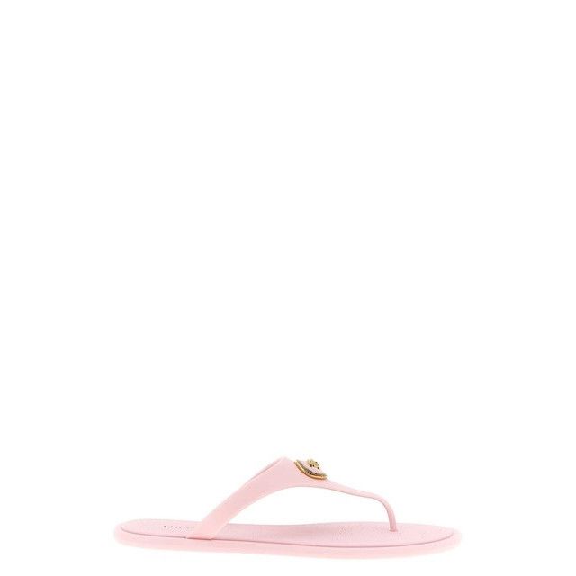 Versace Alia Pink Thong Sandals New & Authentic (Women's siz