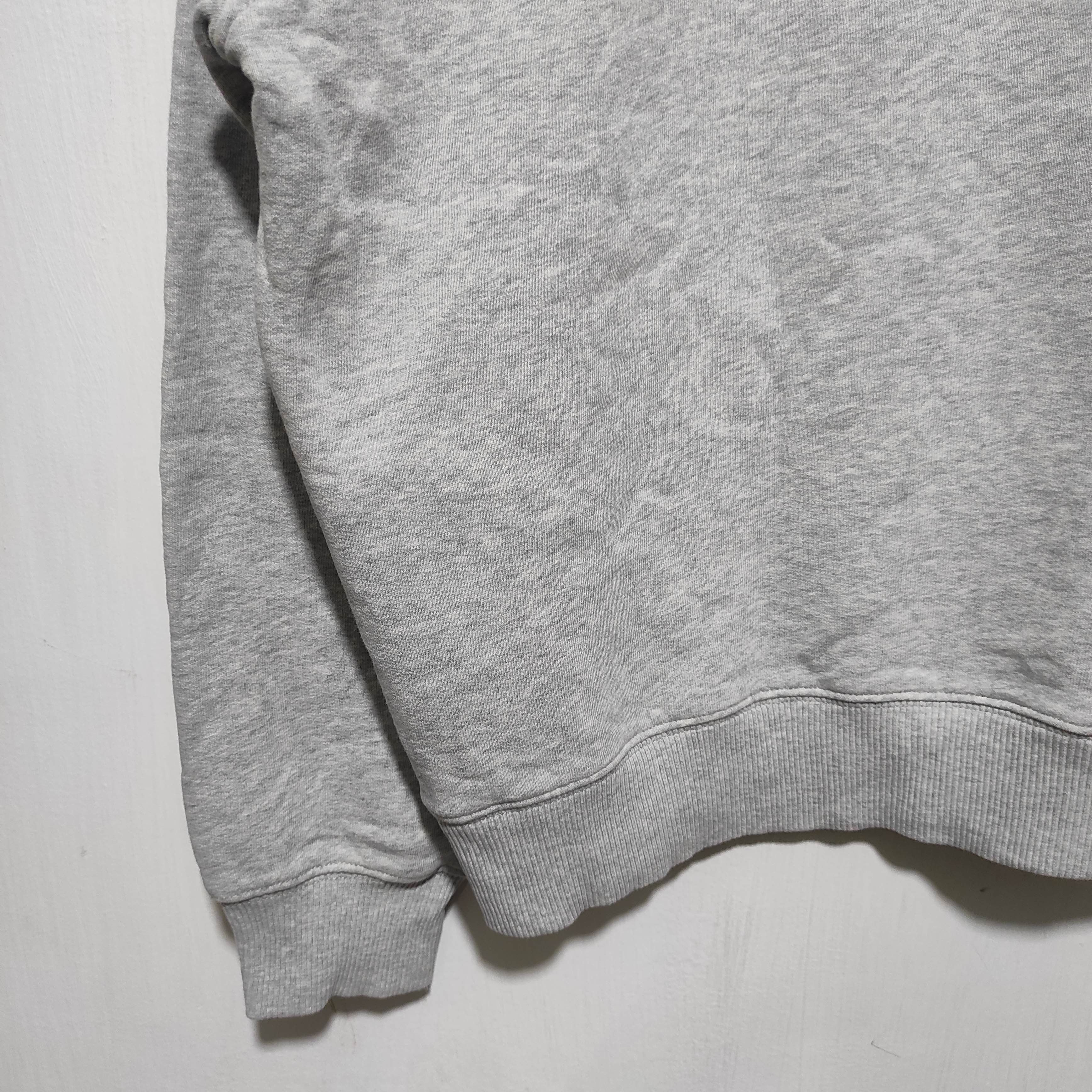 Acne Studios Acne Studio Gray Sweatshirt Face Motif Size US XS / EU 42 / 0 - 18 Thumbnail