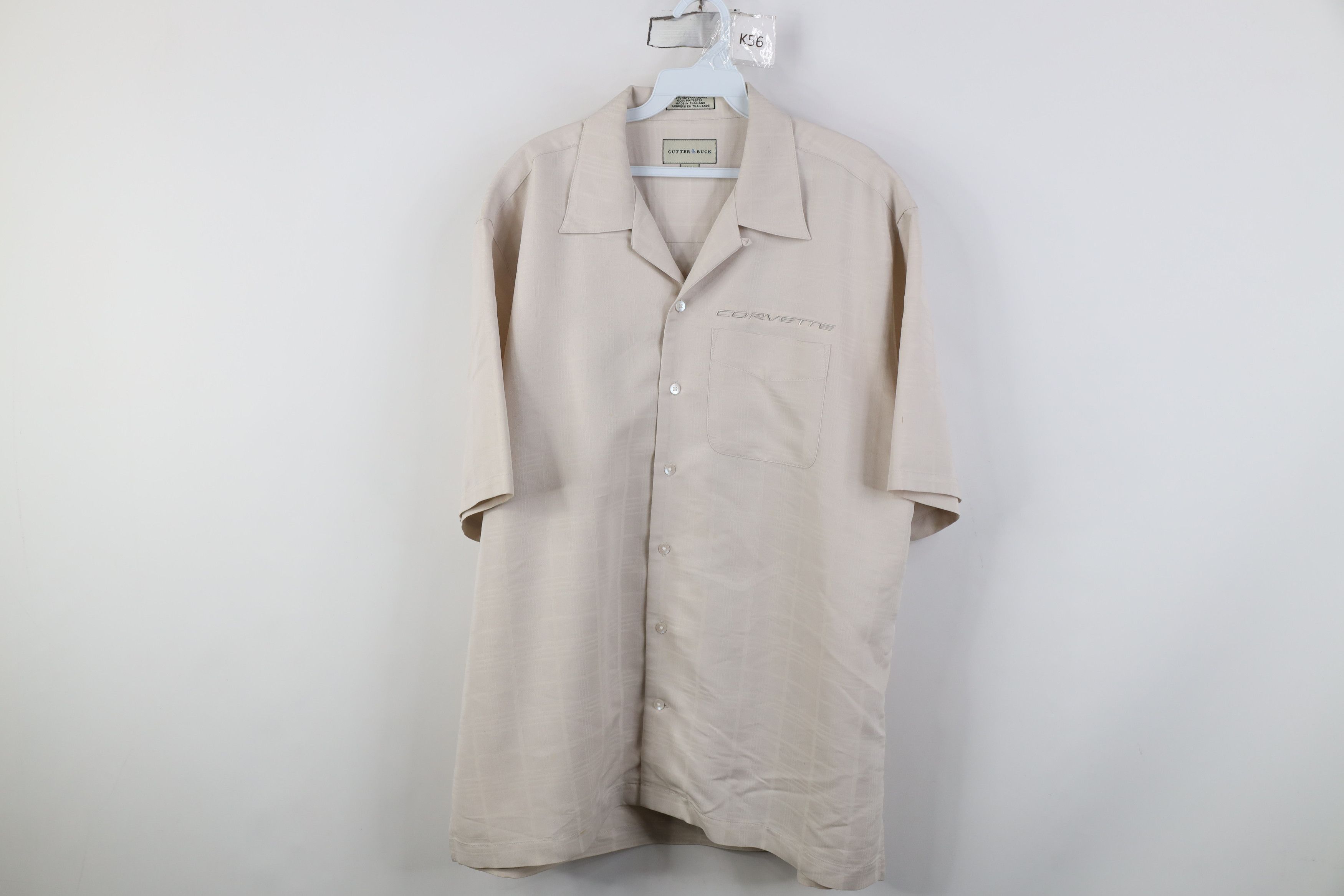 Vintage Vintage 90s Y2K Corvette Racing Short Sleeve Button Shirt Size US M / EU 48-50 / 2 - 1 Thumbnail