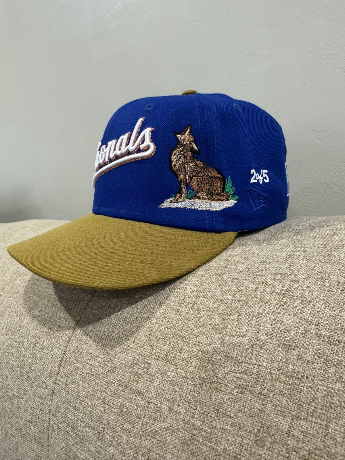 New Era EWDIL - Lord Fubu Nationals fitted 7 1/8 Blue/Gold Size ONE SIZE - 1 Thumbnail