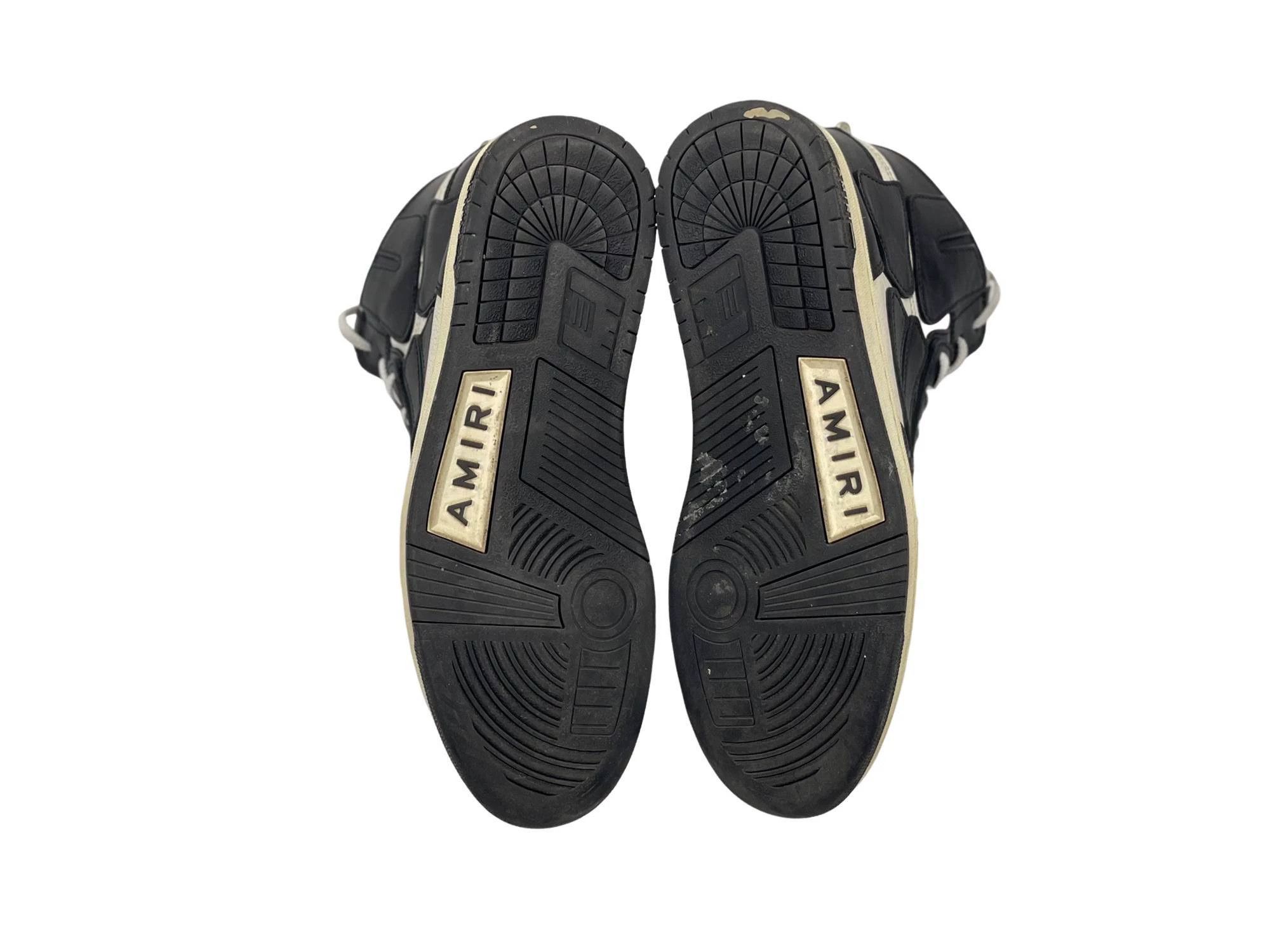 Amiri Amiri Skel-top Hi High Top Bone Skate Shoe Size US 10 / EU 43 - 5 Thumbnail