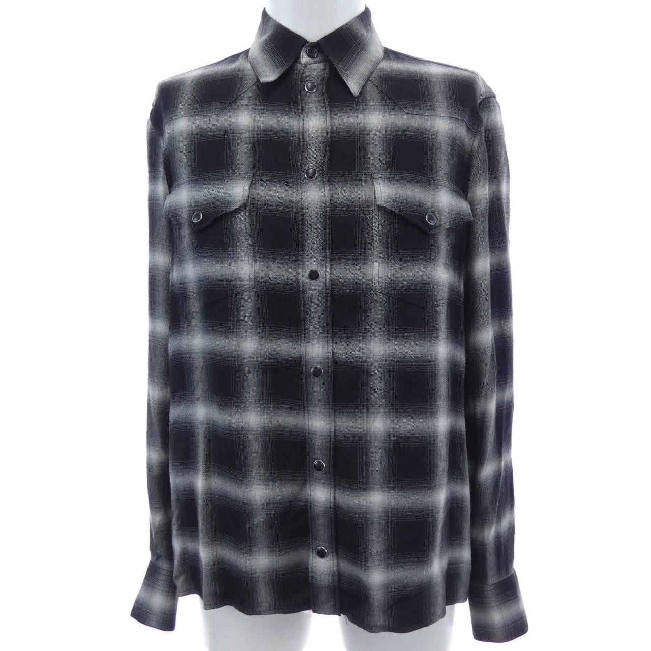 Celine Celine Celine Cotton Shirt Textile Dress Shirt 2C027054D DUTY FREE for USA Size ONE SIZE - 1 Thumbnail